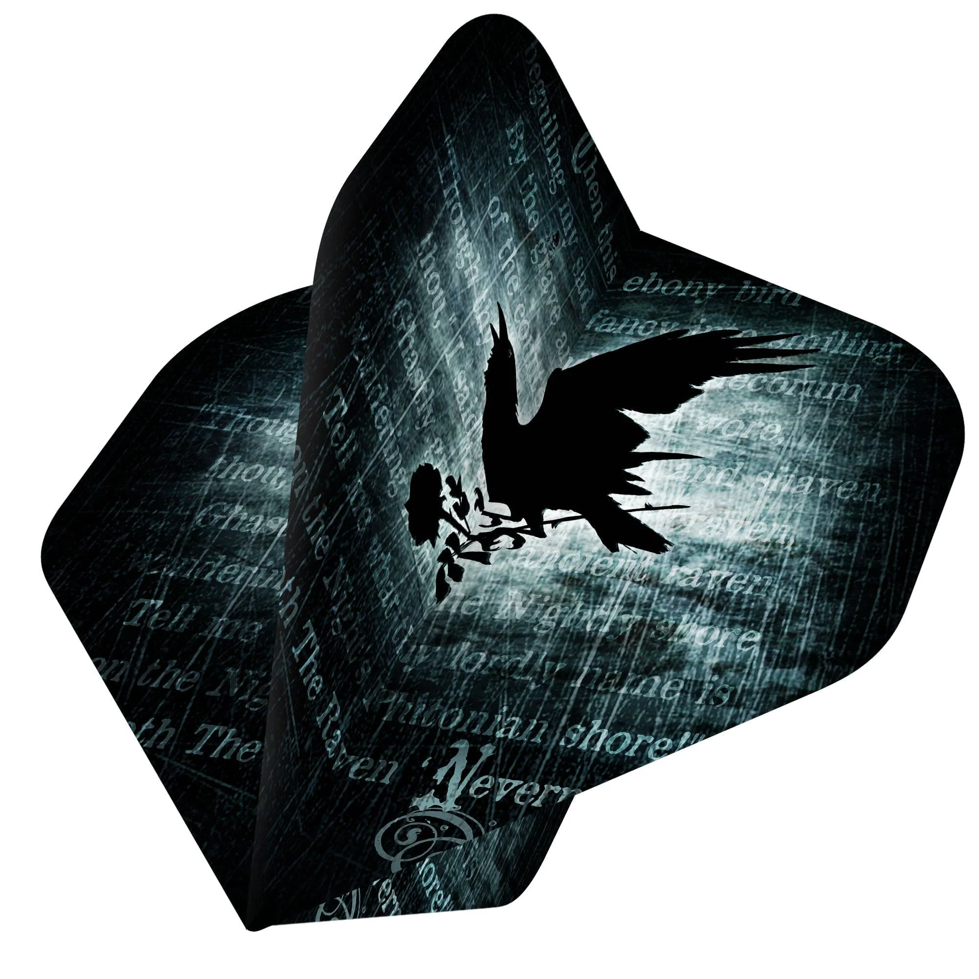 *Alchemy Dart Flights - Official Licensed - Std - No2 - Black - Nevermore - Image 2