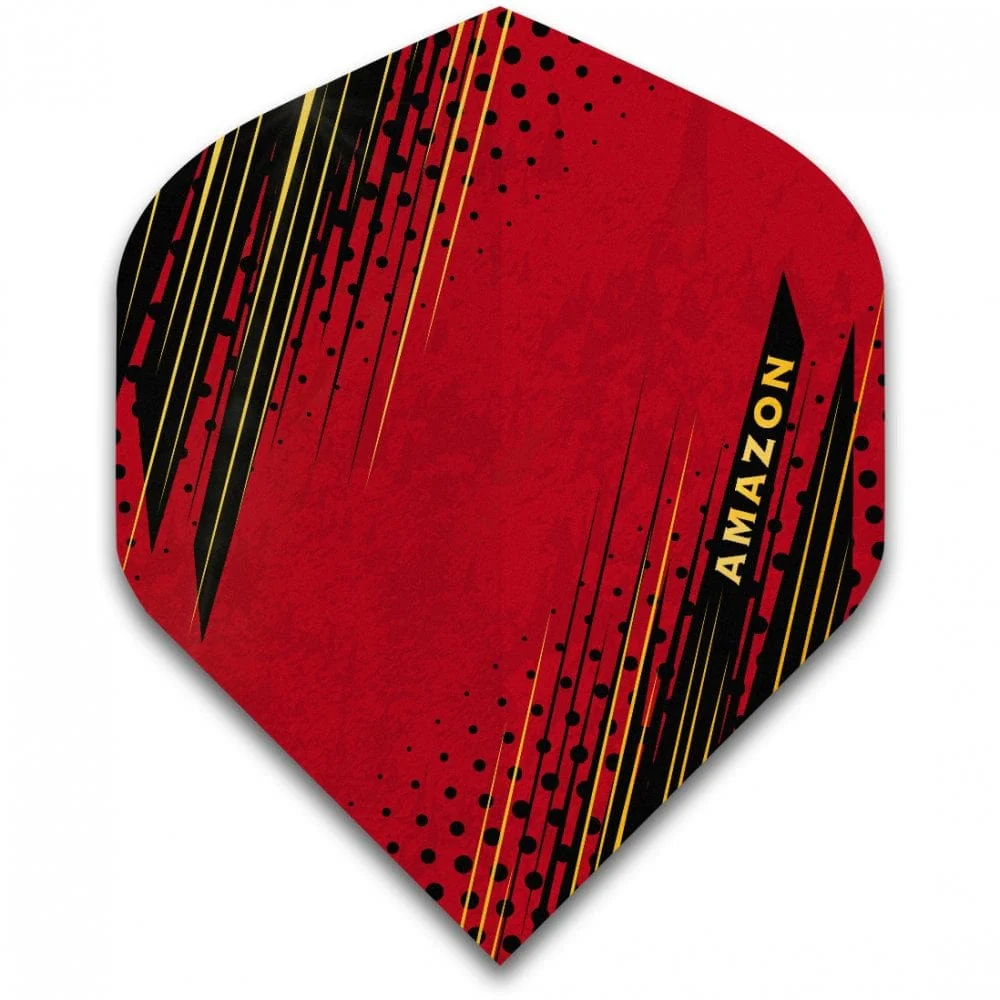 *Amazon Oro Dart Flights - No2 - Std - Black - Image 2