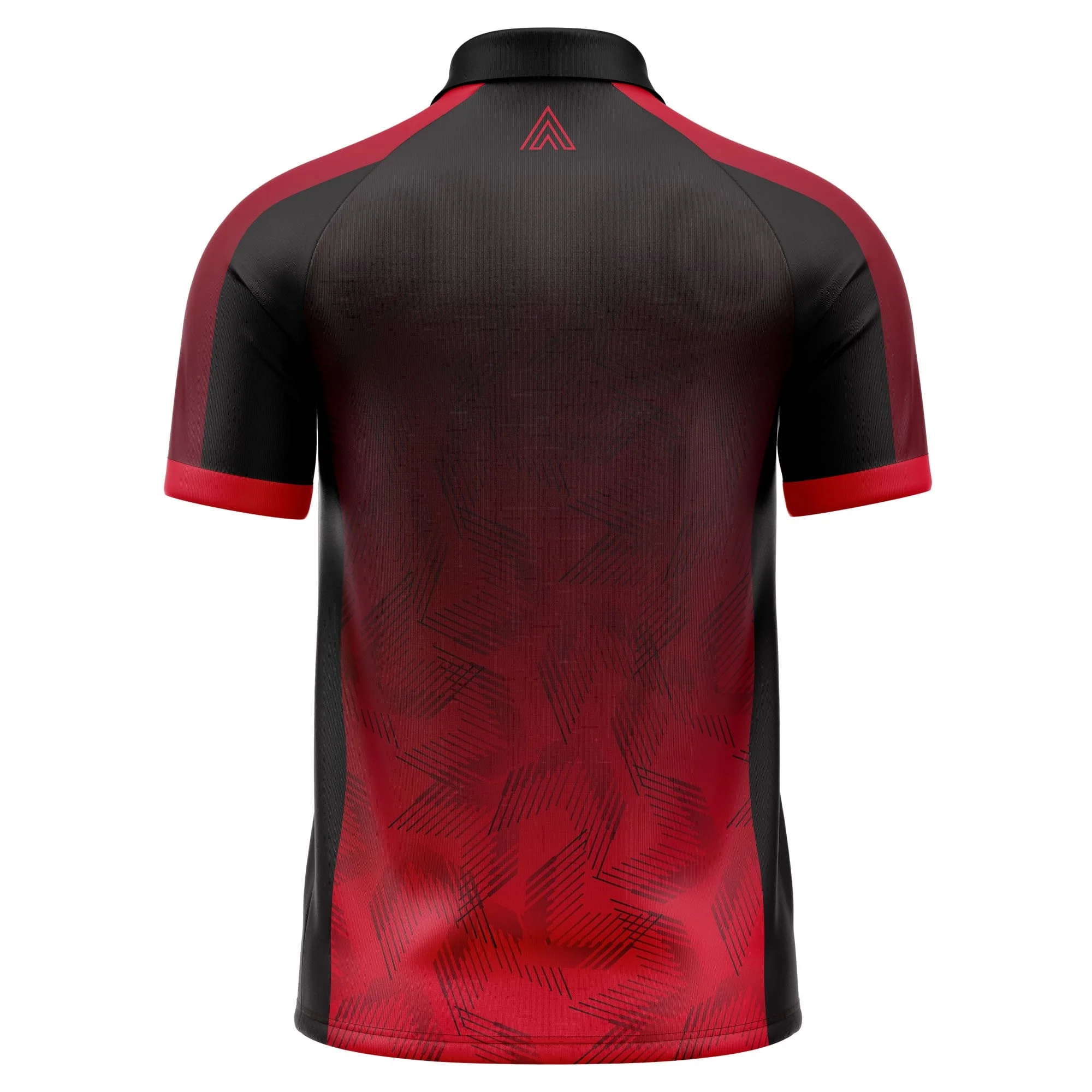 Arraz - Chevron - Black & Red - Dart Shirt -  Youth - Image 3