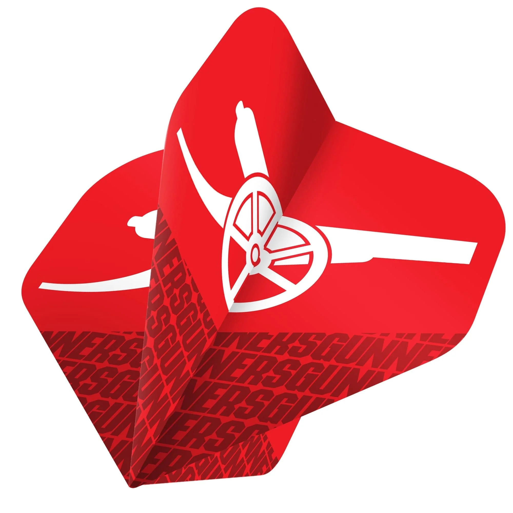 Arsenal FC Dart Flights - Official Licensed - No2 - Std - The Gunners - F3 - Red - Gunners - Image 2