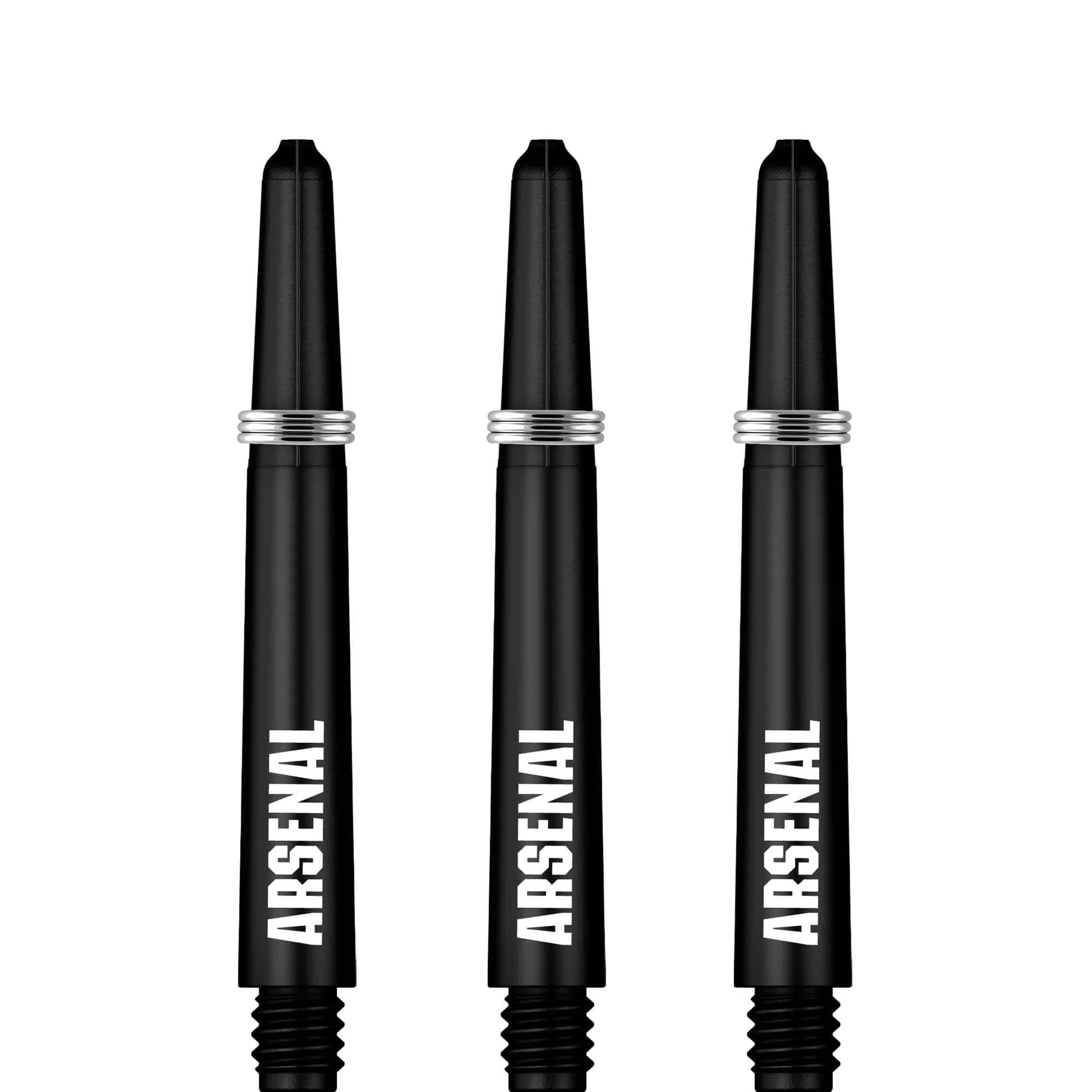 Arsenal FC Dart Shafts - Official Licensed - Dart Stems with Springs - The Gunners - Black - Image 3