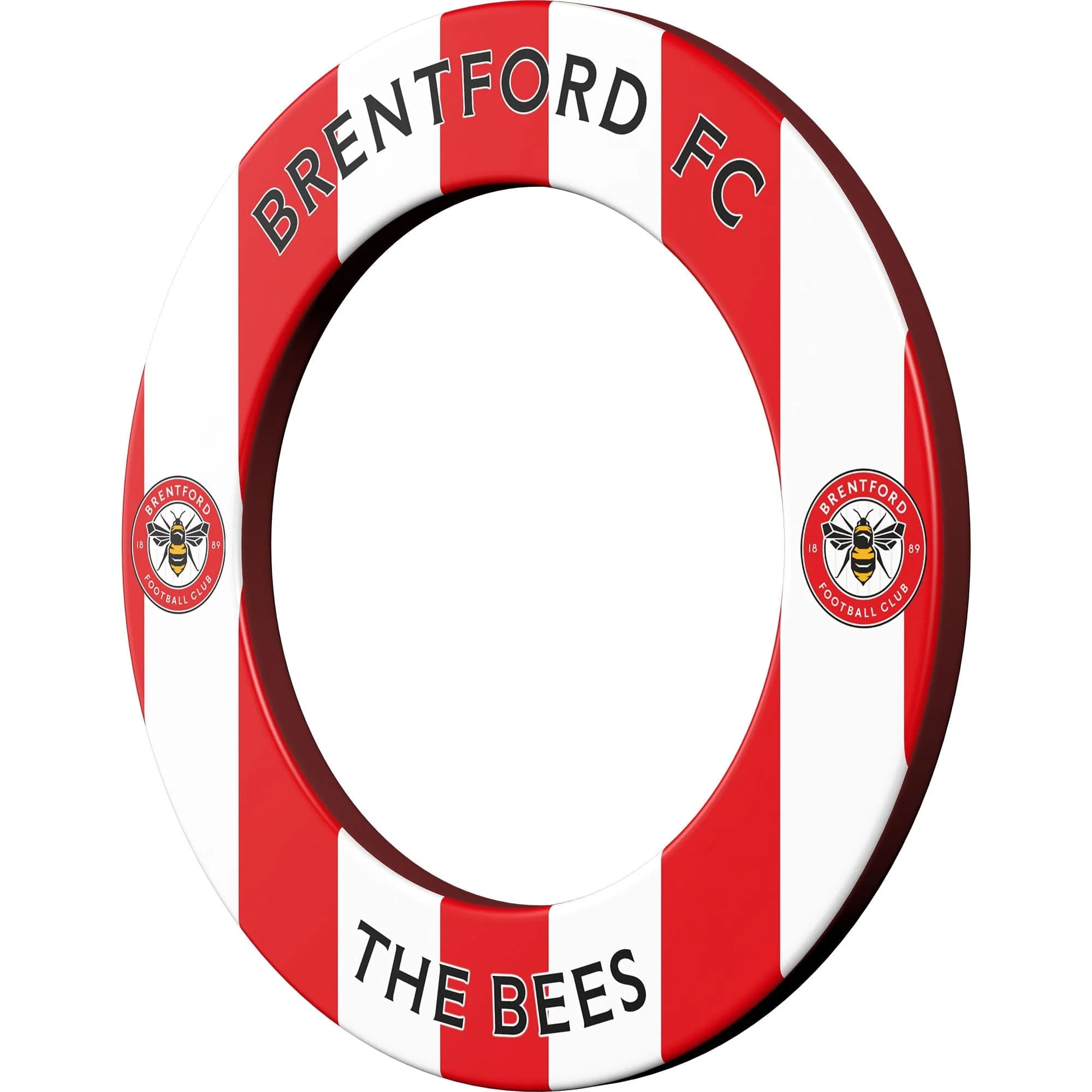 Brentford FC - Official Licensed - The Bees - Dartboard Surround - S2 - Stripes - Image 2