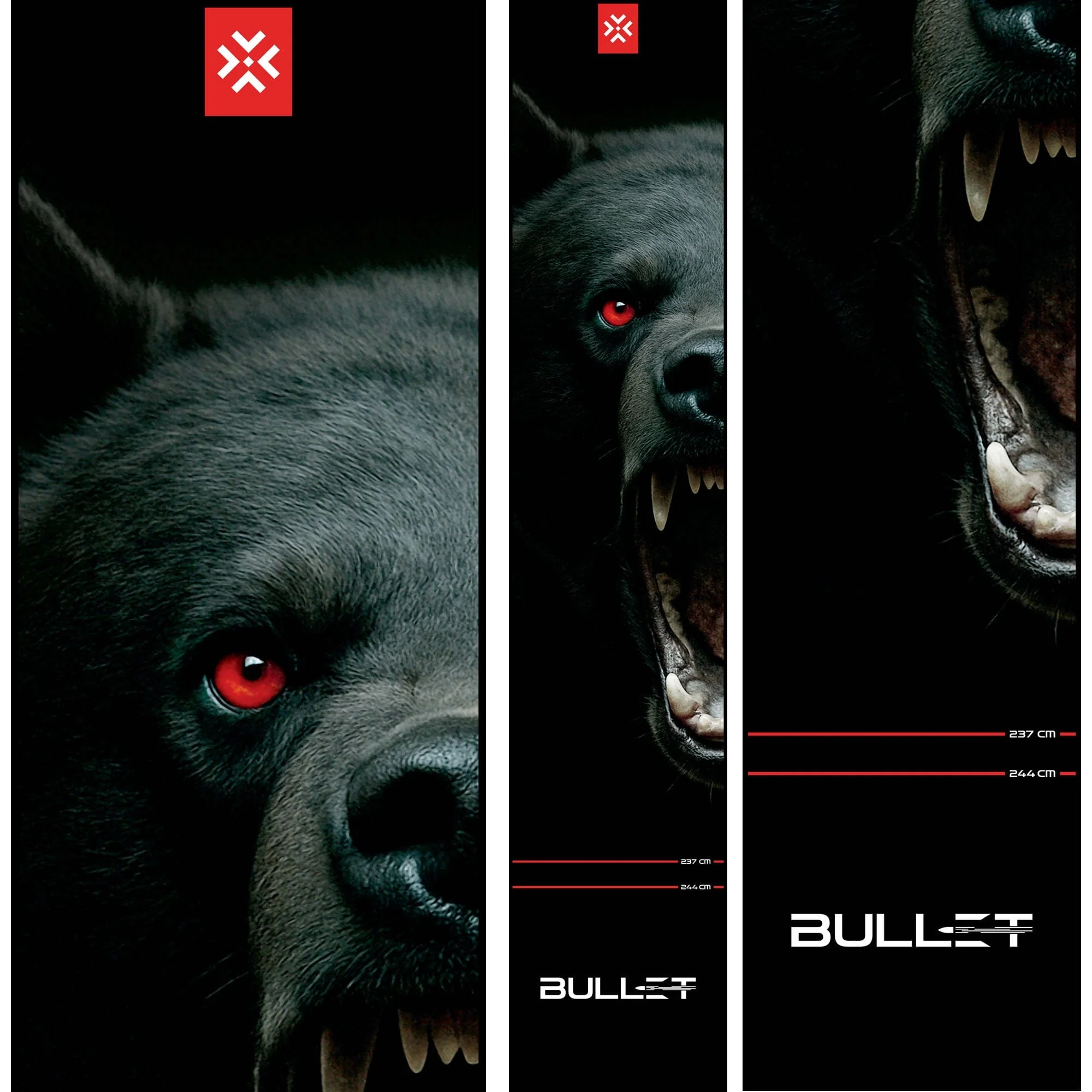 Bullet Animal Darts Mat - Carpet - 300 x 60cm - Image 3
