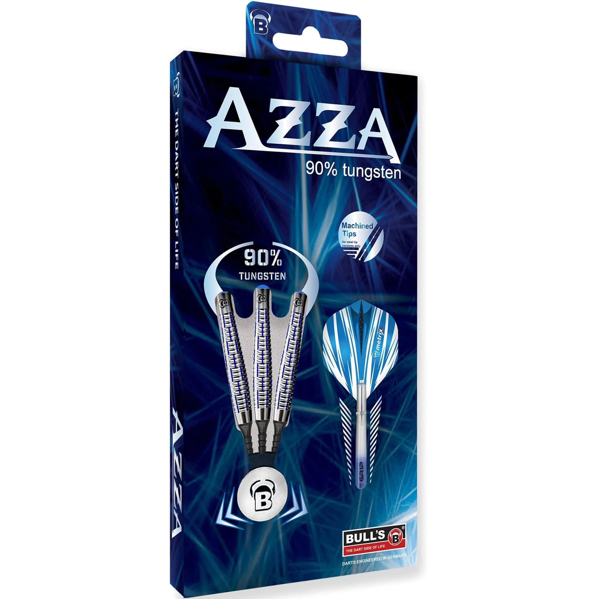 BULL'S Azza Darts - Soft Tip - Blue - Image 3