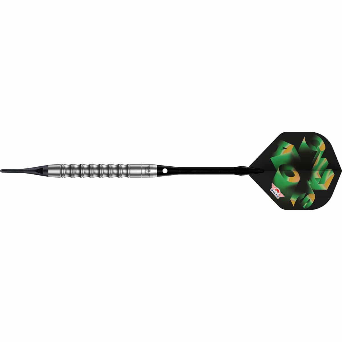 Bulls Chaos Darts - Soft Tip - 90% Tungsten - Green - Image 3