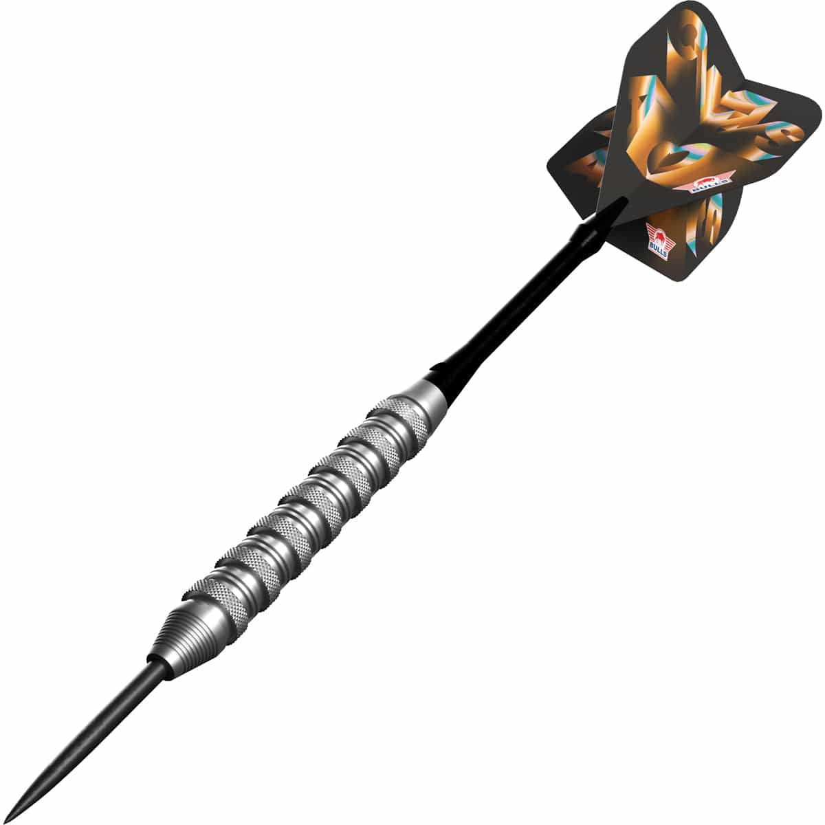 Bulls Chaos Darts - Steel Tip - 90% Tungsten - Orange - Image 3