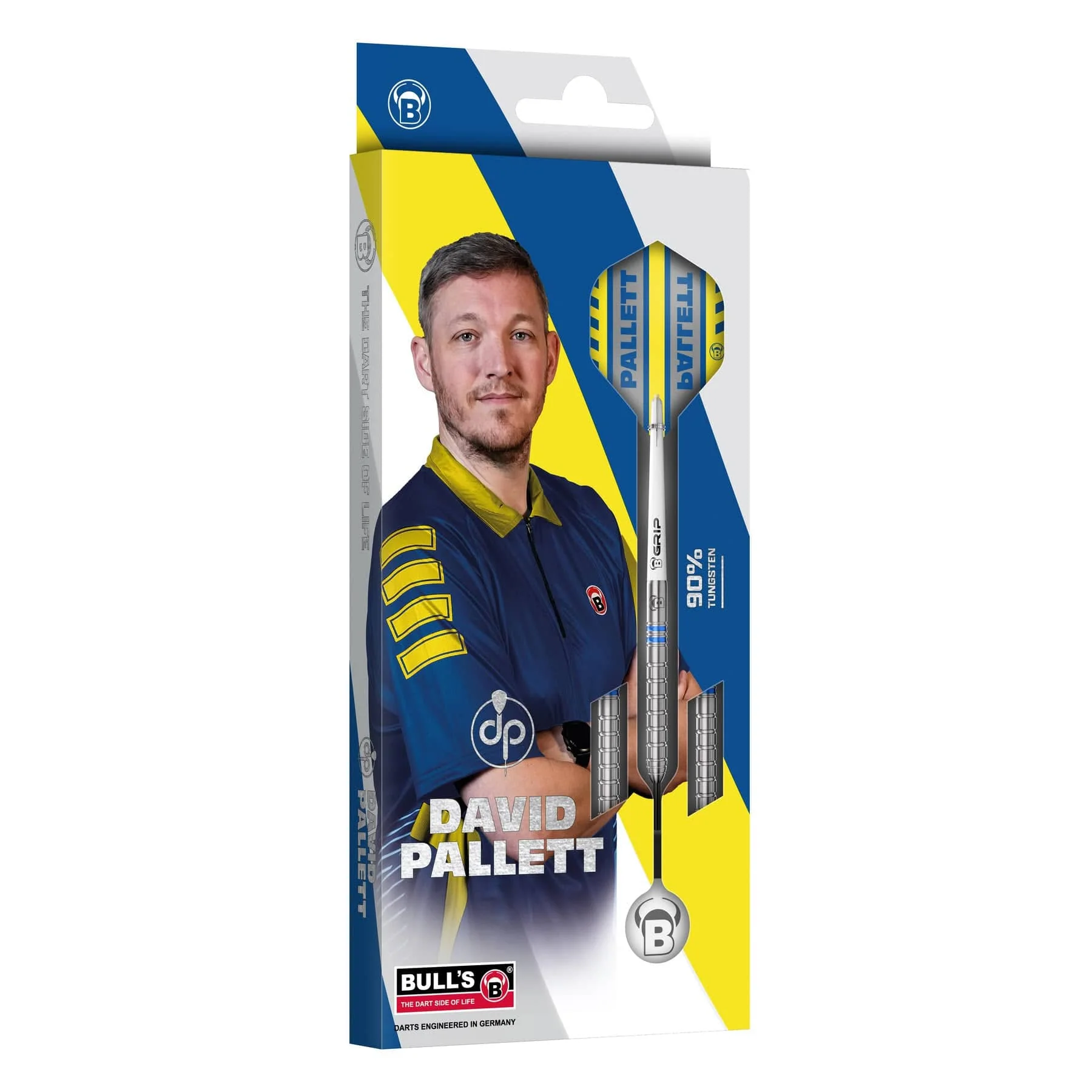 BULL'S David Pallett Darts - Steel Tip - 90% Tungsten - Image 3