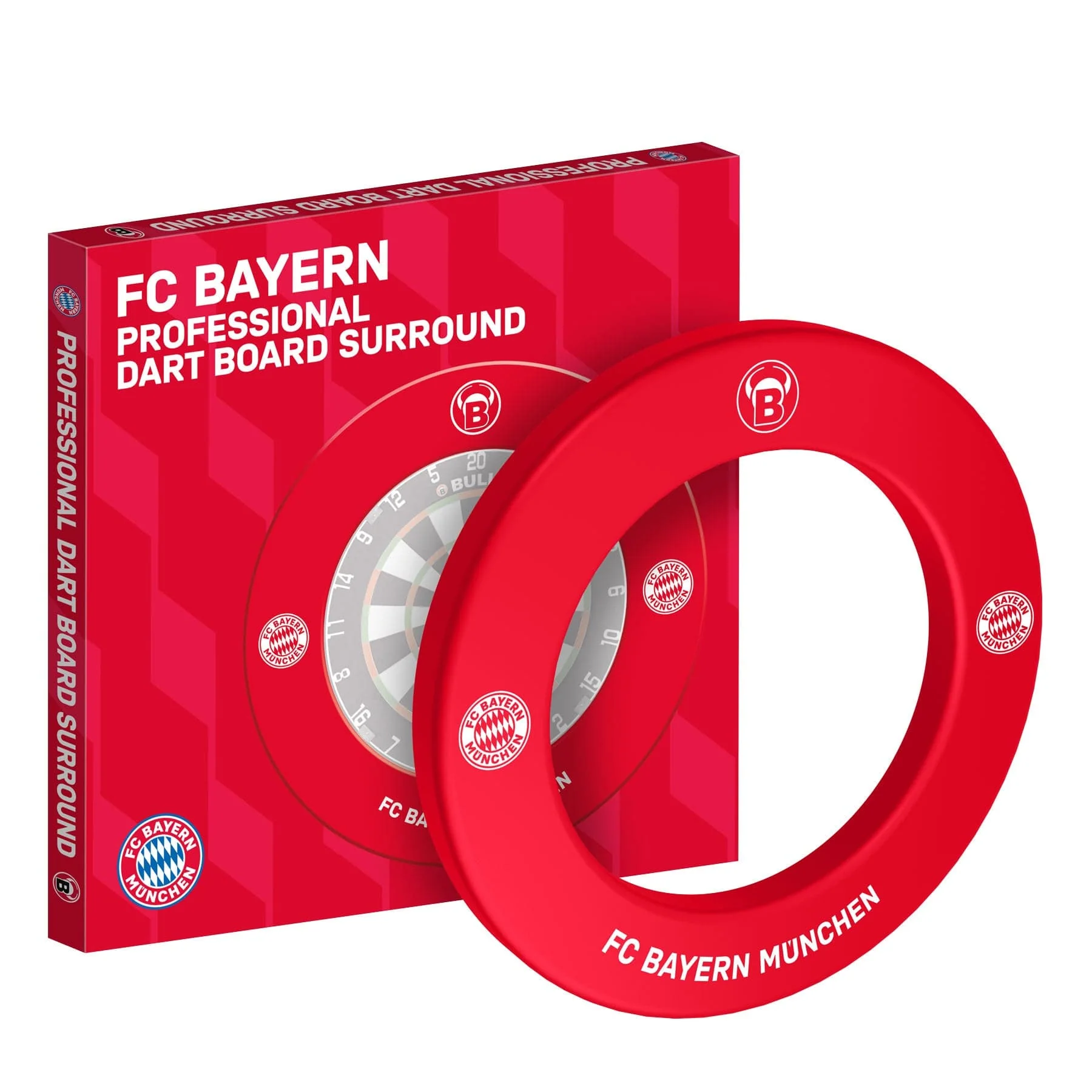 BULLS FC Bayern Dartboard Surround - Heavy Duty - Image 2