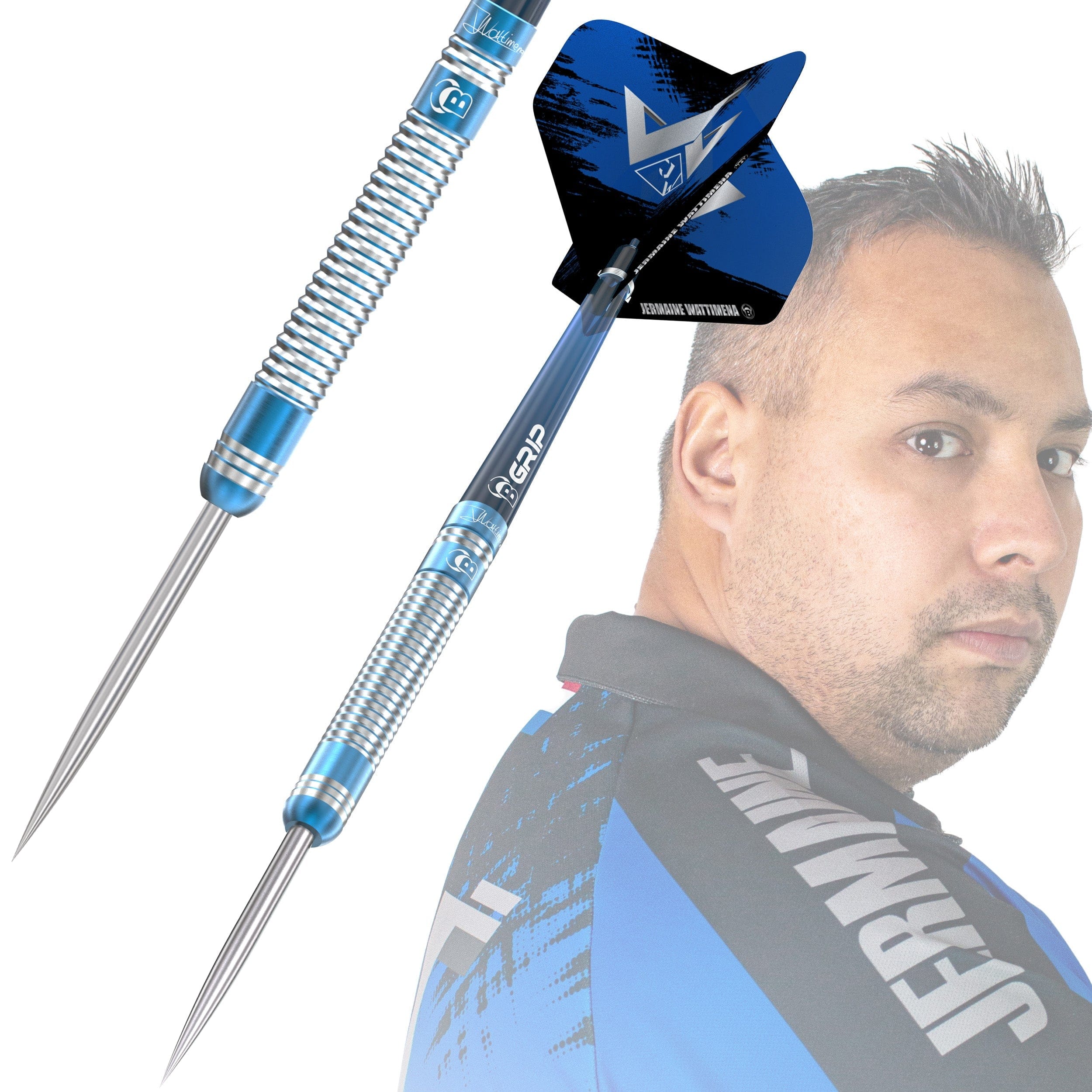 BULL'S Jermaine Wattimena Darts - Steel Tip - 90% Tungsten - G3 - Image 3