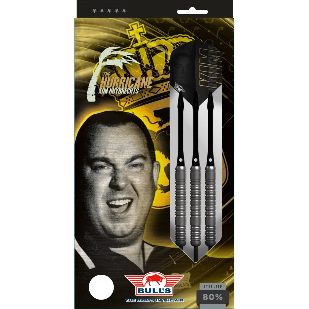 Bulls Kim Huybrechts Darts - Steel Tip - 80% Tungsten - Image 5