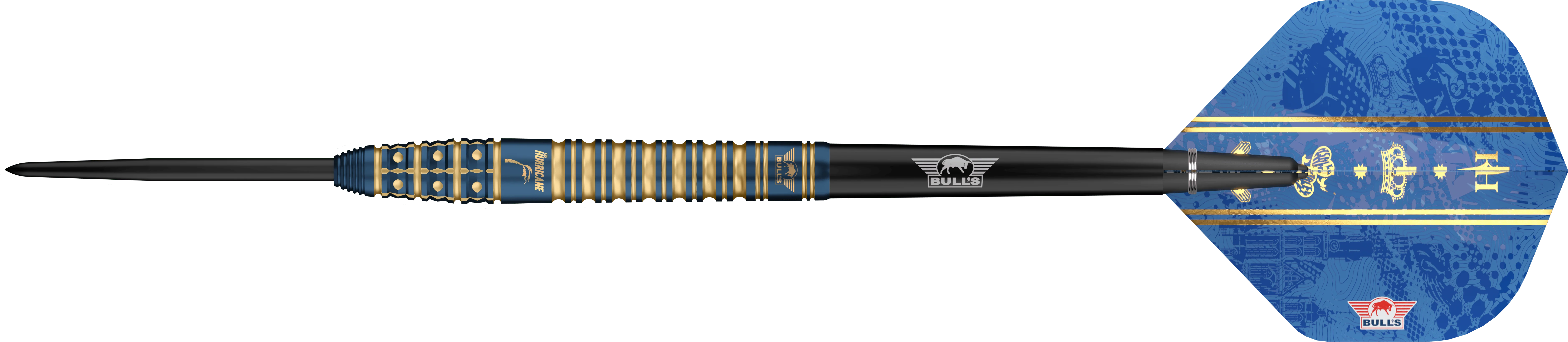 Bulls Kim Huybrechts Darts - Steel Tip - 95% Tungsten - Blue - Image 5