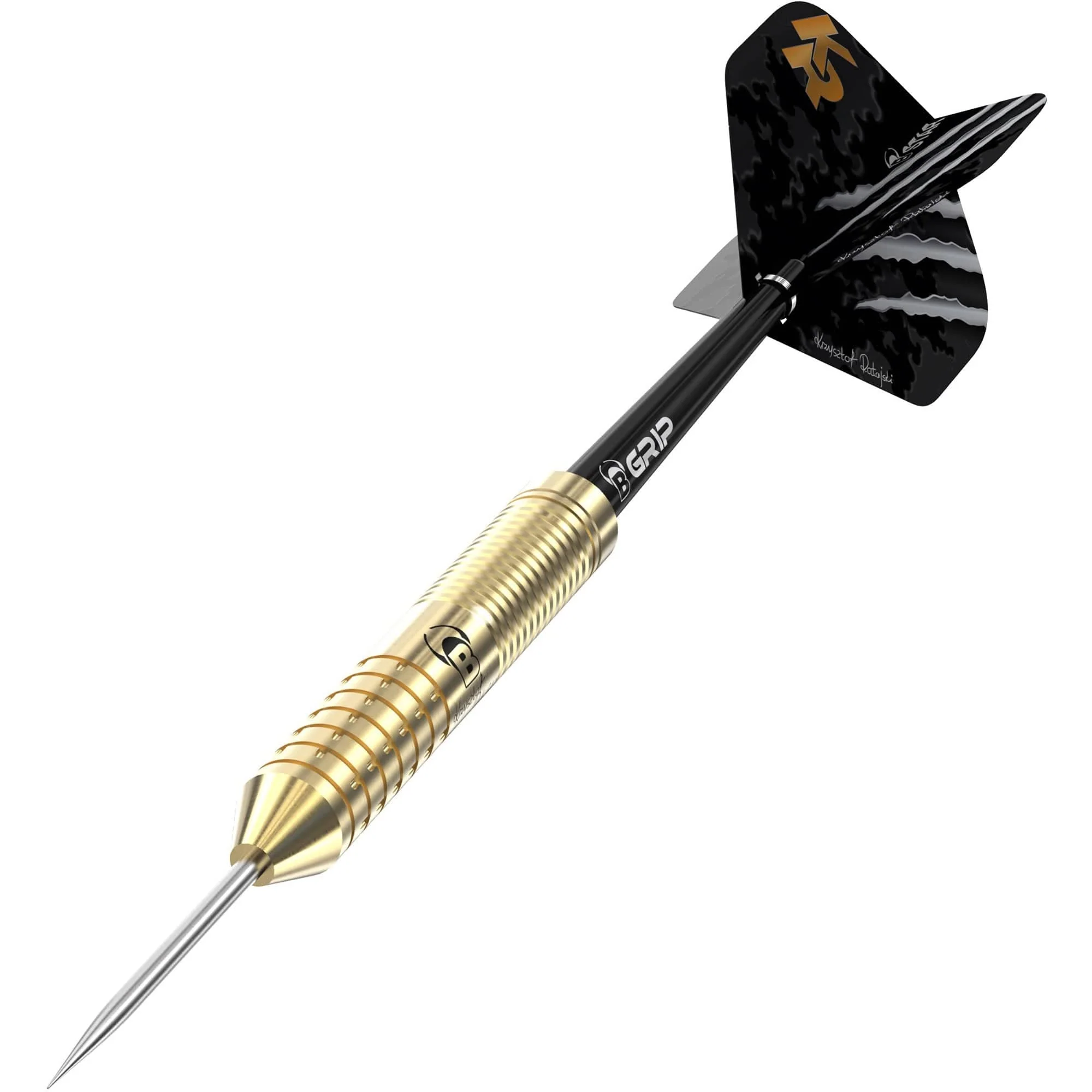 BULL'S Krzysztof Ratajski Darts - Steel Tip - The Polish Eagle - Brass - Gold - Image 2