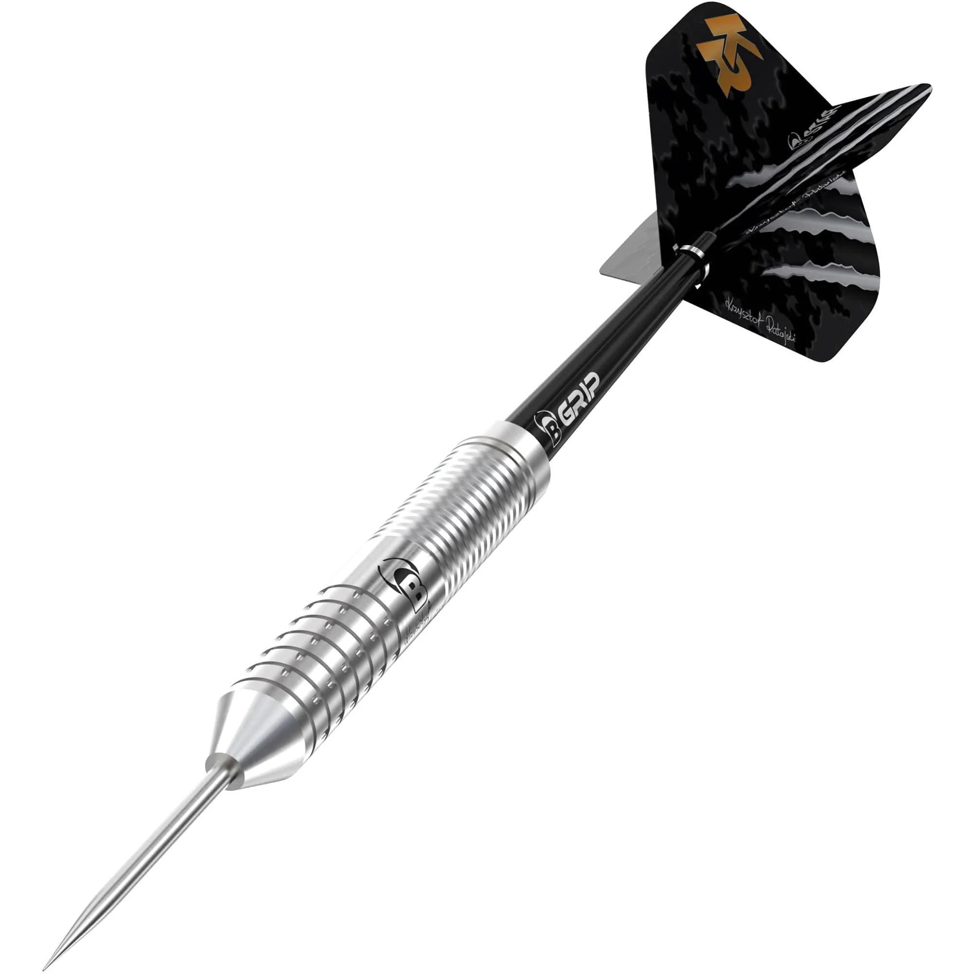 BULL'S Krzysztof Ratajski Darts - Steel Tip - The Polish Eagle - Brass - Silver - Image 2