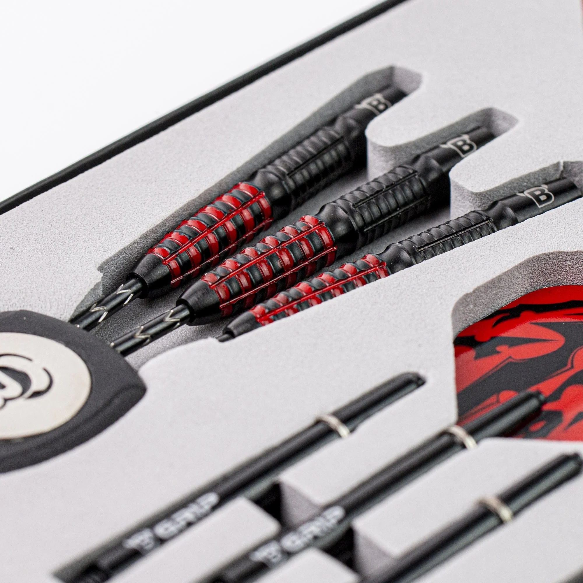 BULL'S Magma Darts - Steel Tip - Black and Red - Image 5