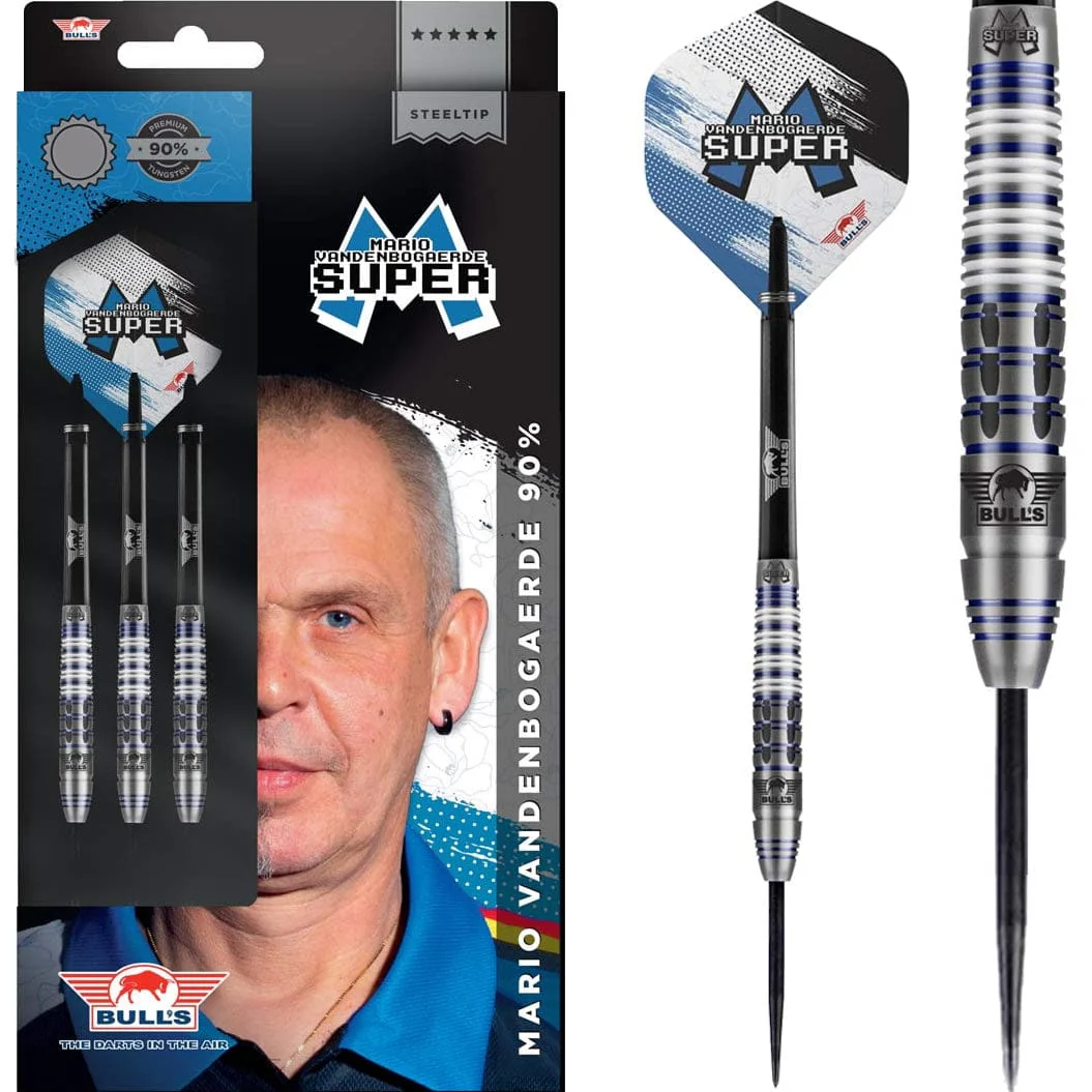Bulls Mario Vandenbogaerde Darts - Steel Tip - 90%