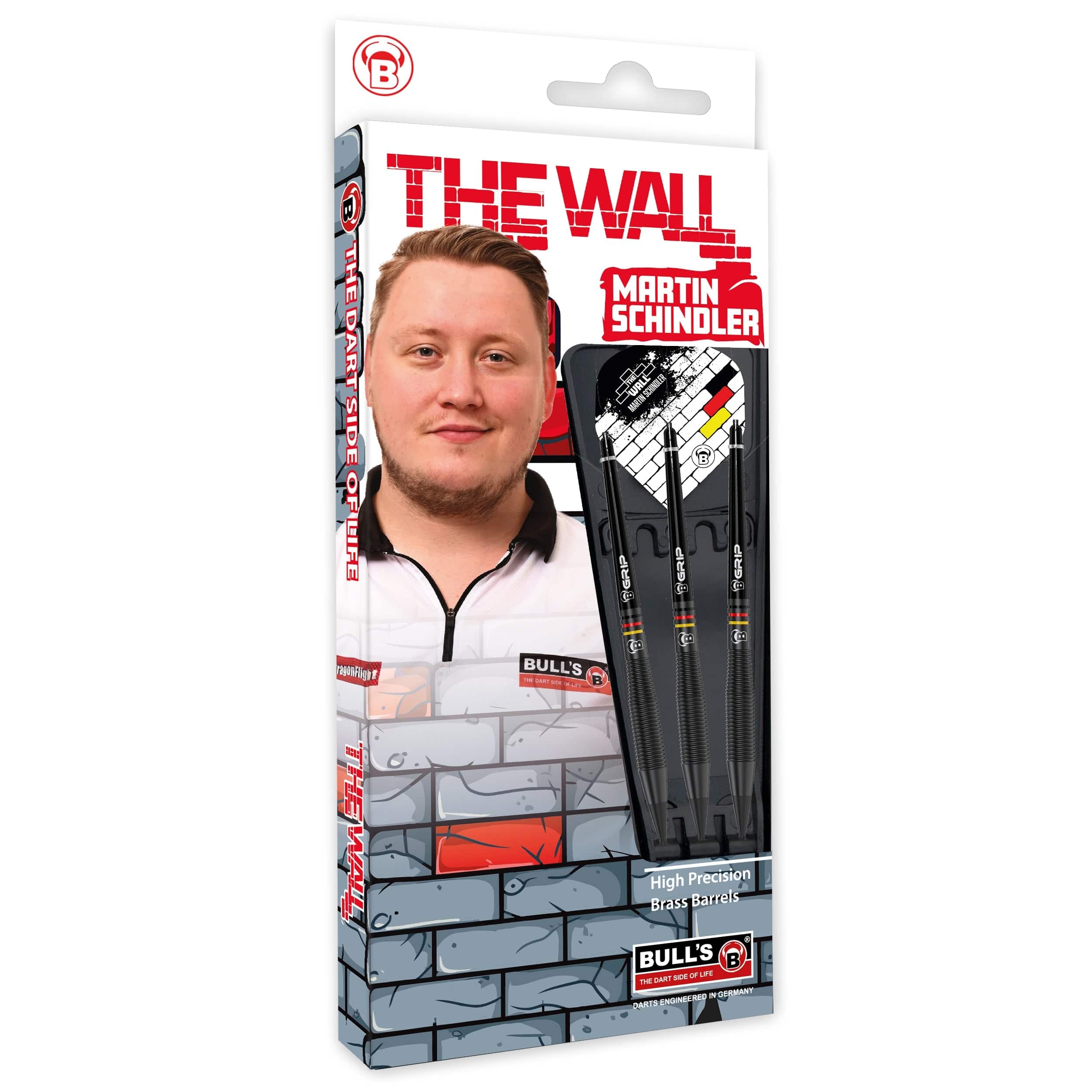 BULL'S Martin Schindler Darts - Soft Tip - Black Brass - 18g - Image 3
