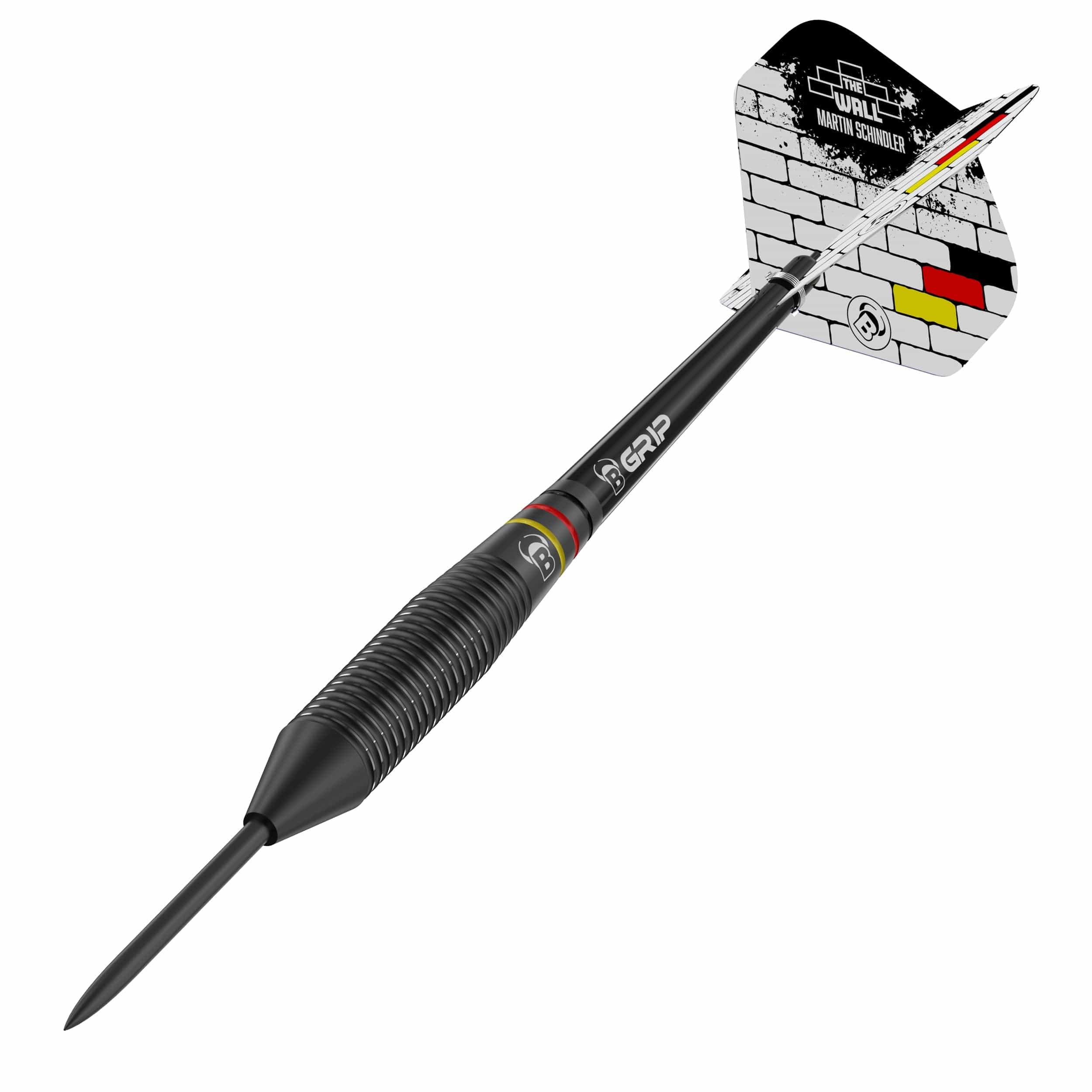 BULL'S Martin Schindler Darts - Steel Tip - Black Brass - Image 2