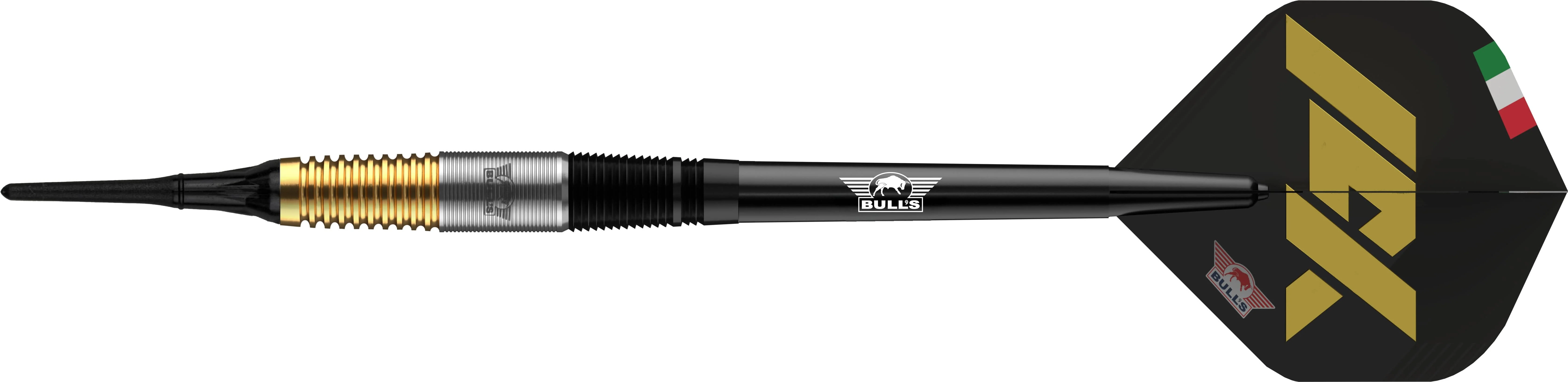 Bulls Massimo Dalla-Rosa Darts - Soft Tip - 90% Tungsten - 20g - Image 4