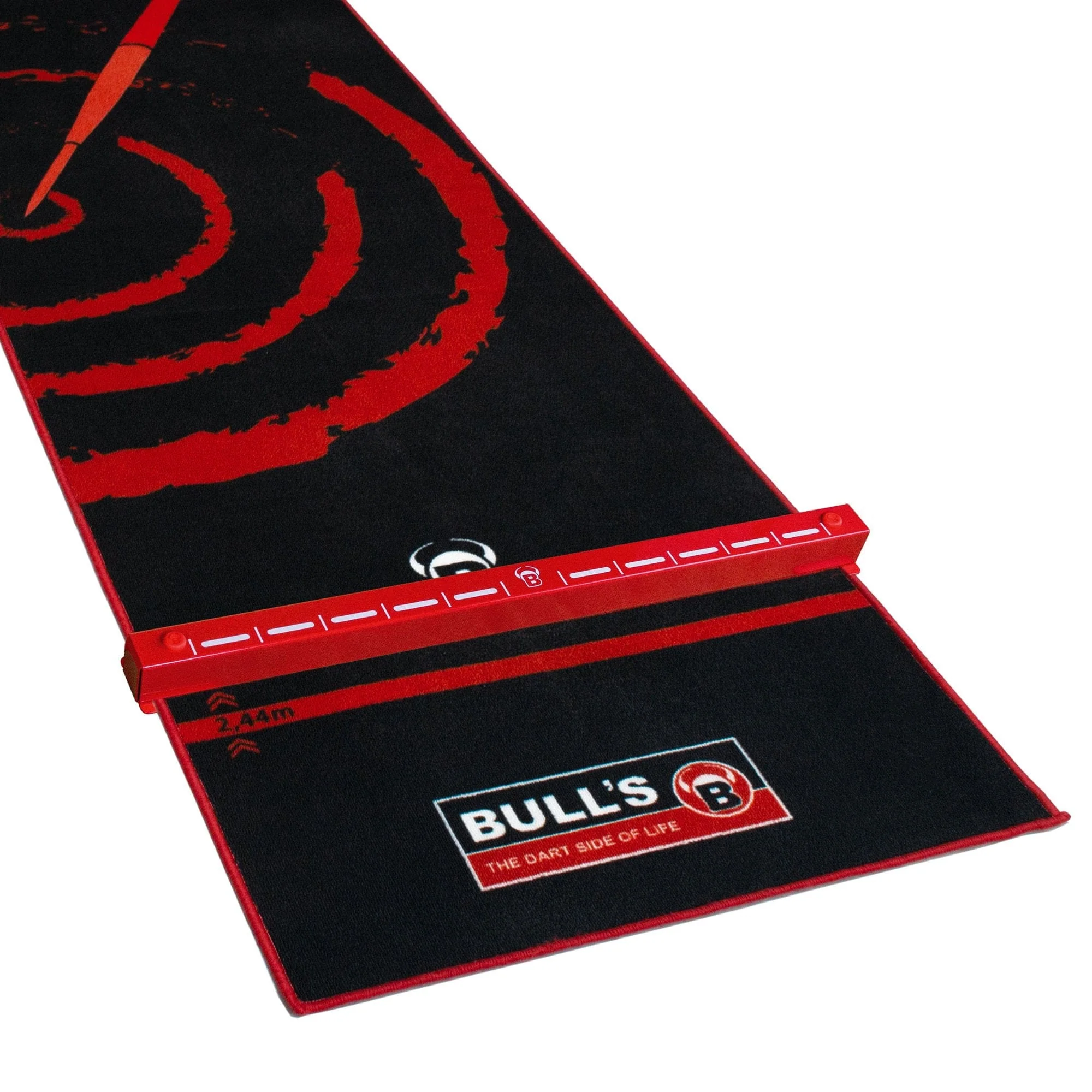 BULL'S Oky System - O80 - For Use With Dart Mats Upto 80cm Wide - Red Raised Oche - Image 3