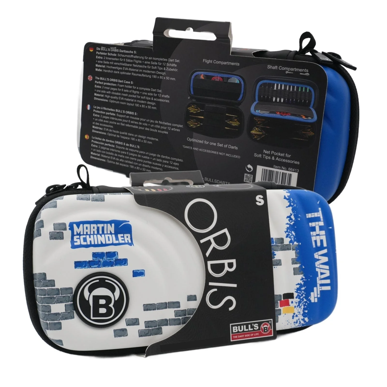 BULL'S Orbis Dart Case - S - Strong EVA - Martin Schindler - The Wall - Image 4