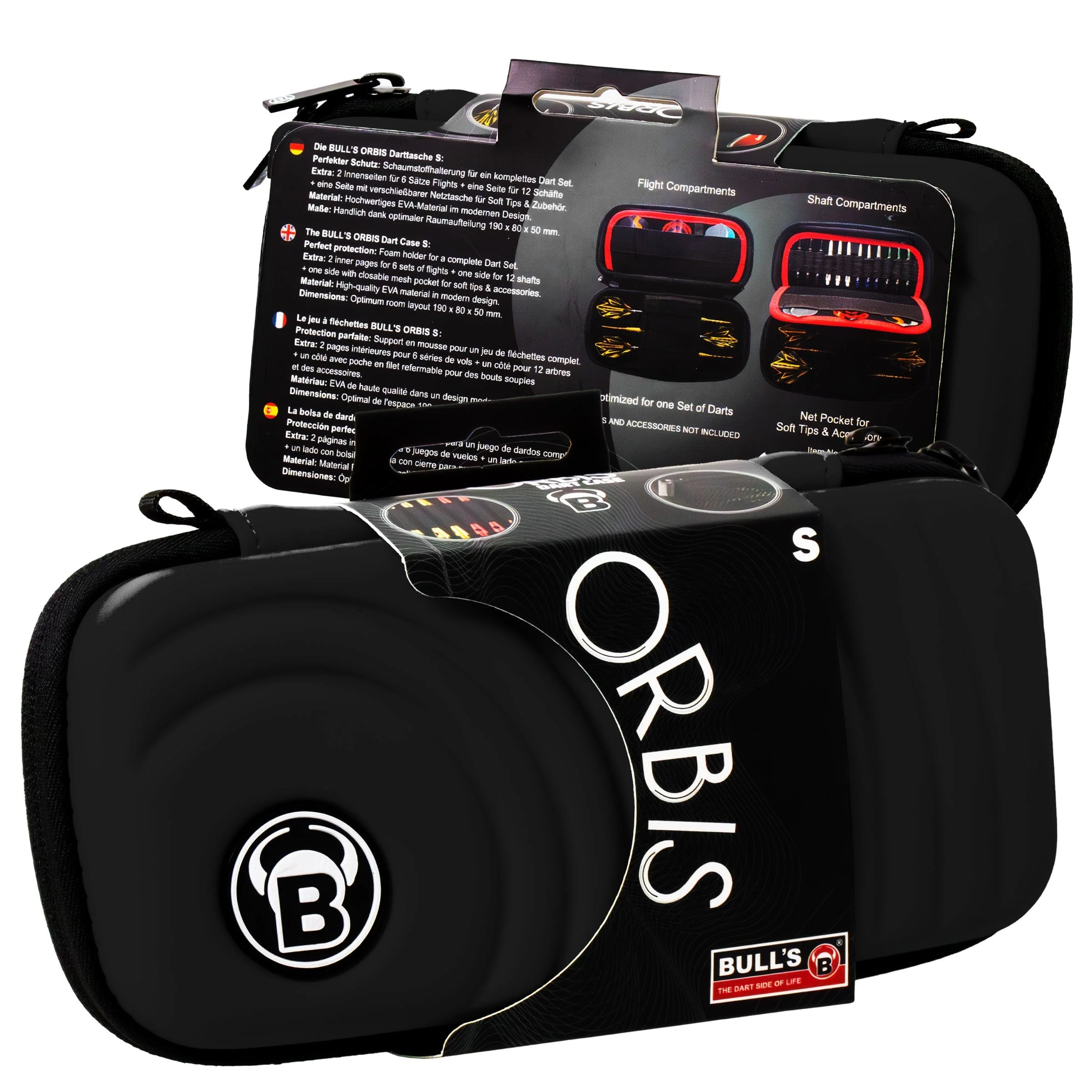 BULL'S Orbis Dart Case - Strong EVA Material - S - Colours - Image 23