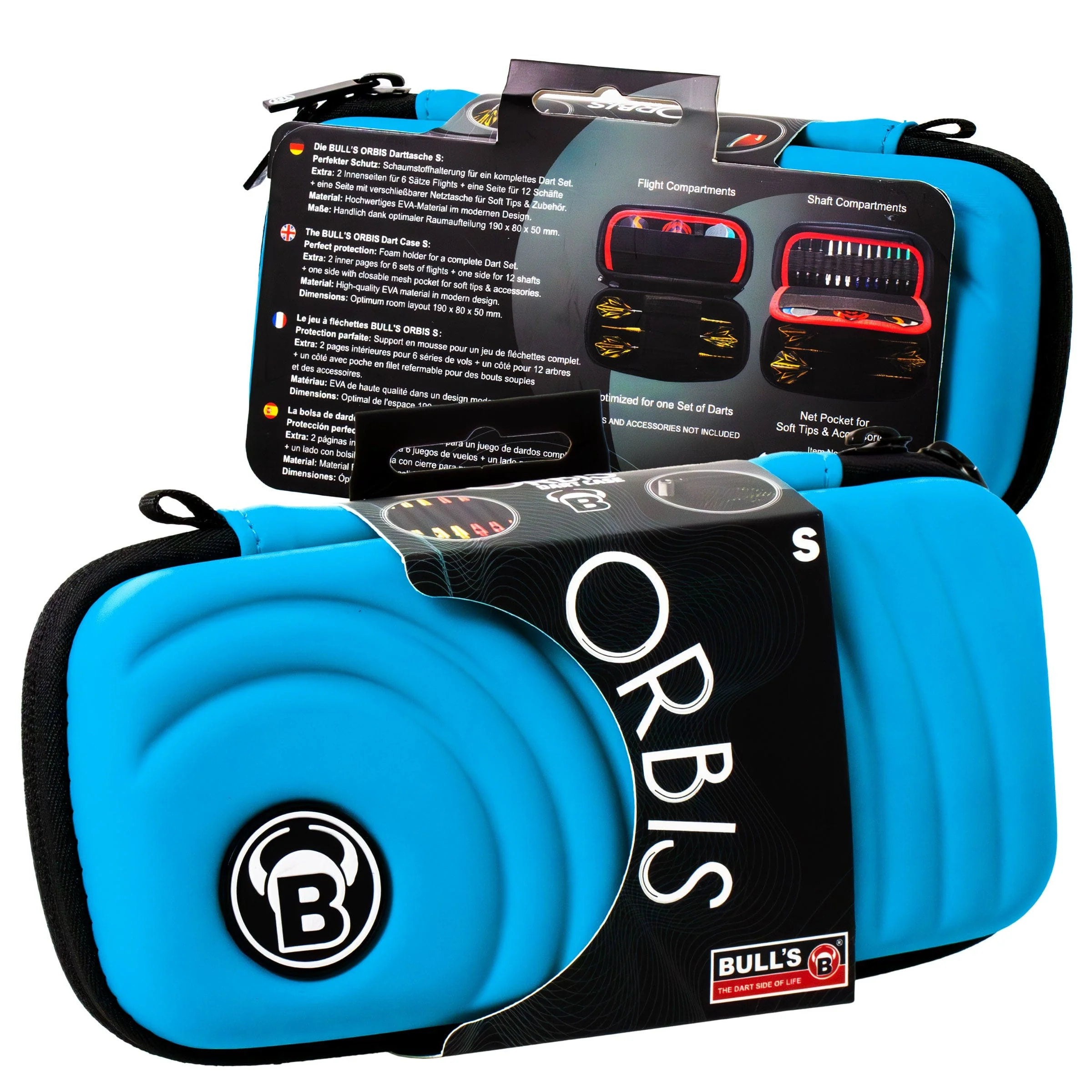 BULL'S Orbis Dart Case - Strong EVA Material - S - Colours - Image 24