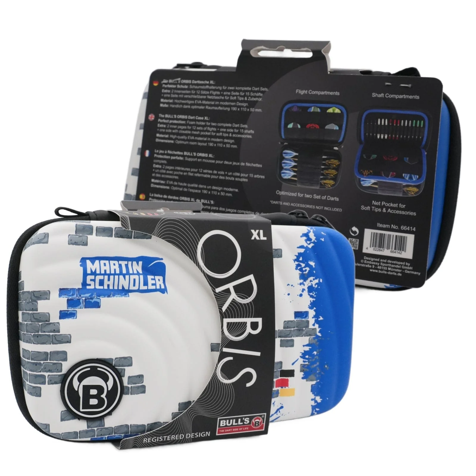 BULL'S Orbis Dart Case - XL - Strong EVA - Martin Schindler - The Wall - Image 4