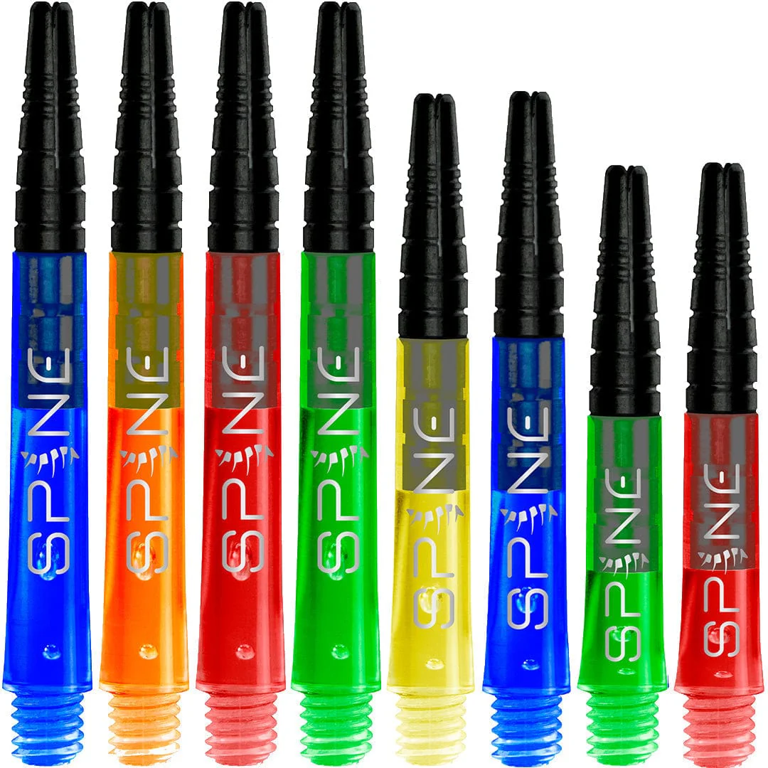 *Bulls Spine Dart Shafts - Polycarbonate with Aluminium Top - Orange - Image 5