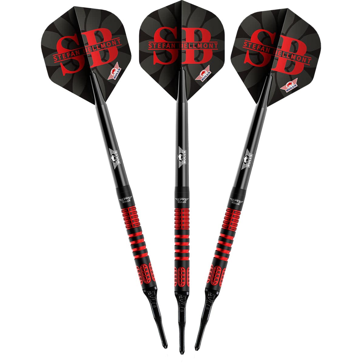 Bulls Stefan Bellmont Darts - Soft Tip - 90% Tungsten - 20g - Image 3