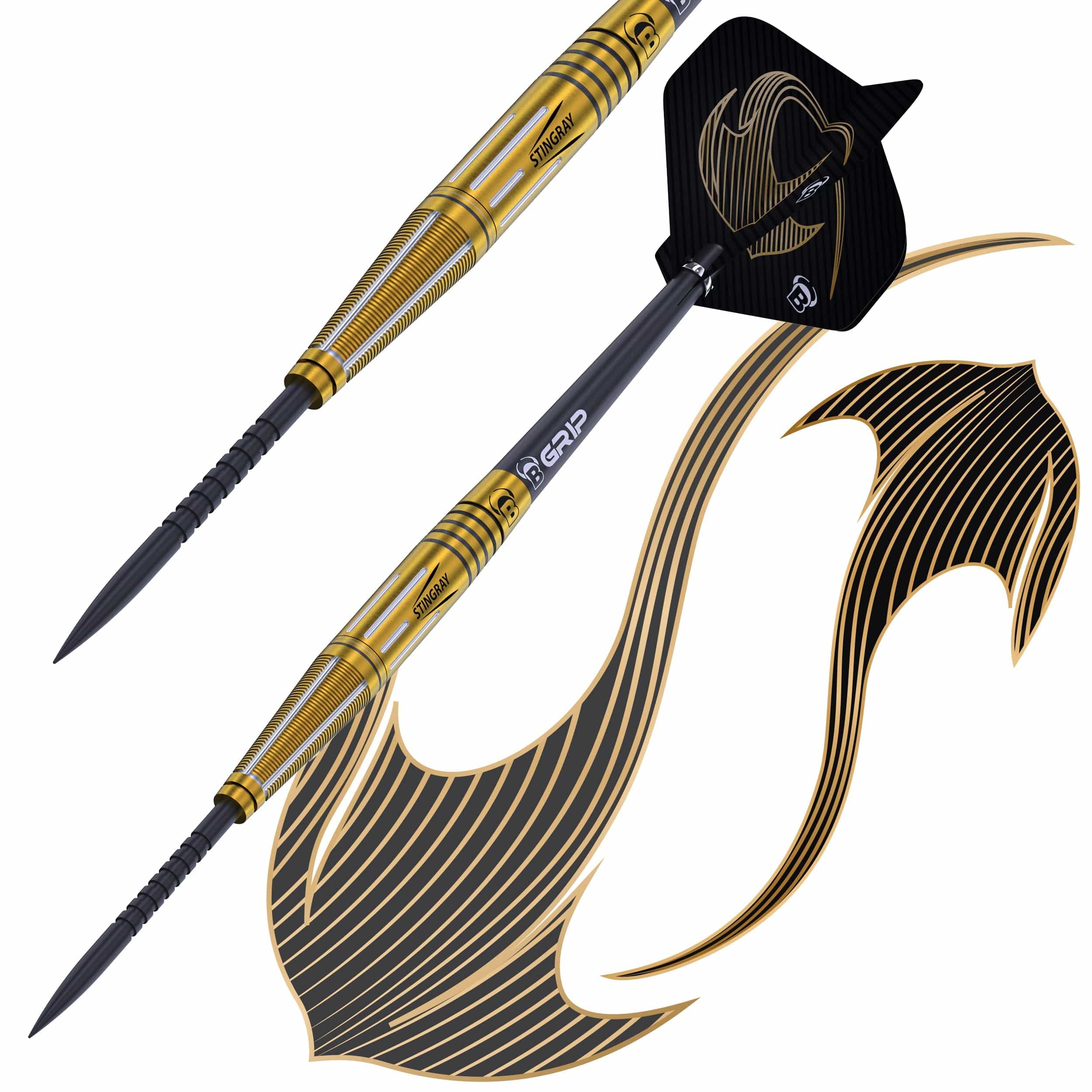 BULL'S Stingray Darts - Steel Tip - 90% Tungsten - S4 - Image 3