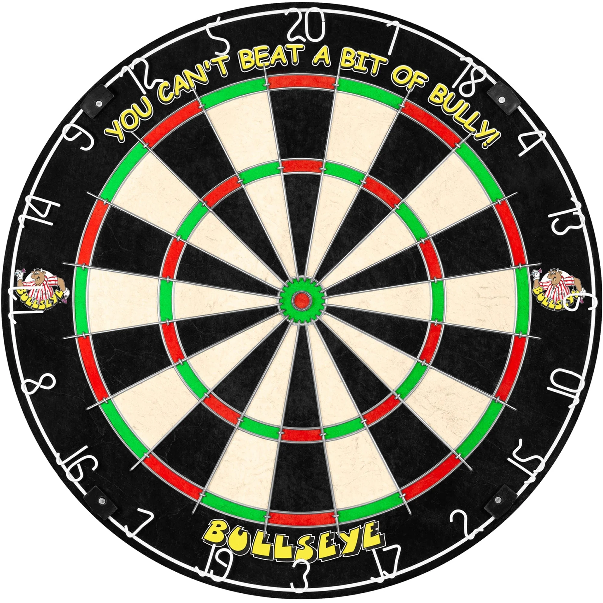*Bullseye Home Darts Centre - Surround, Dartboard, 6 Darts - Bully Logo - Image 2