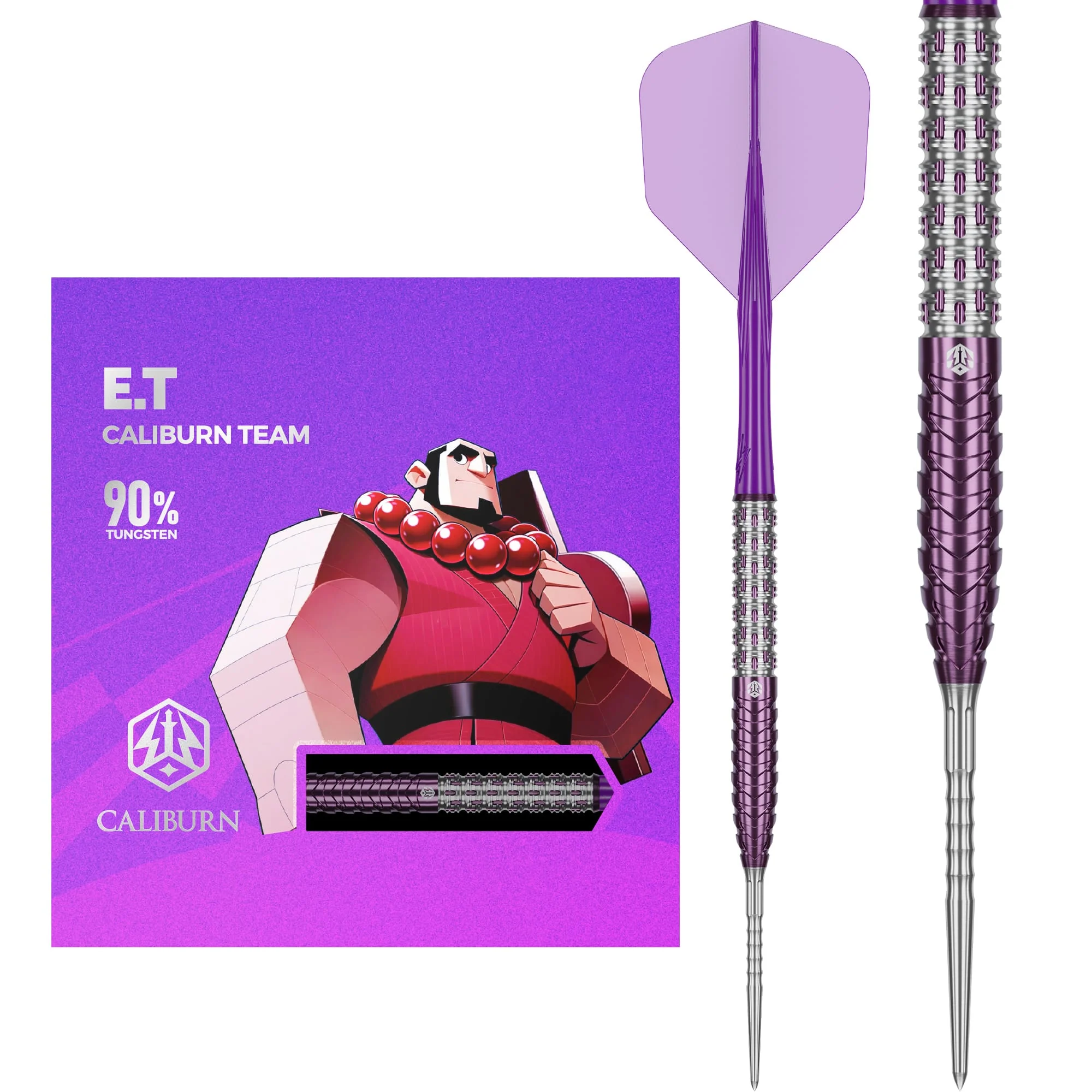 Caliburn Awakening Darts - Steel Tip - 90% Tungsten - E.T