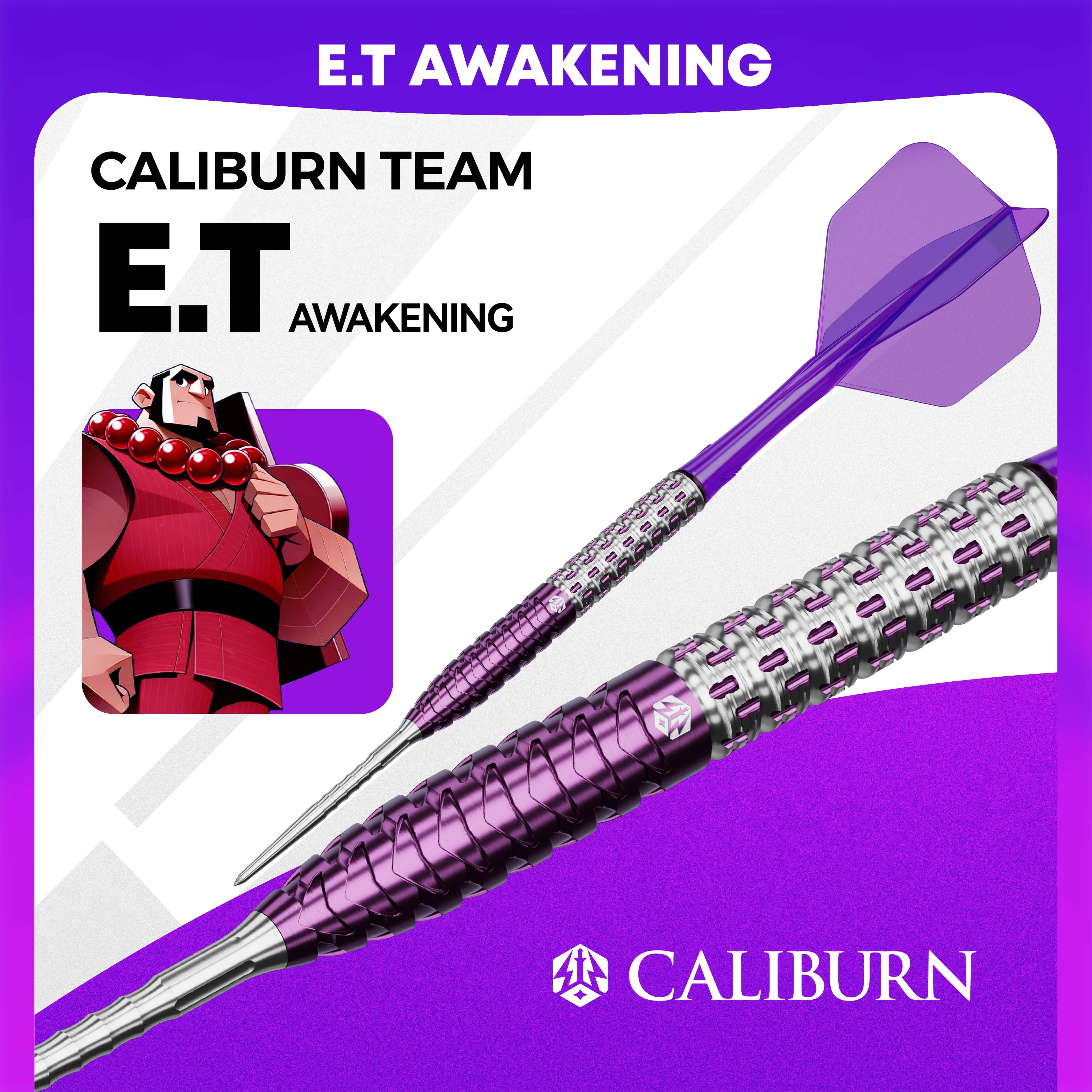 Caliburn Awakening Darts - Steel Tip - 90% Tungsten - E.T - Image 5