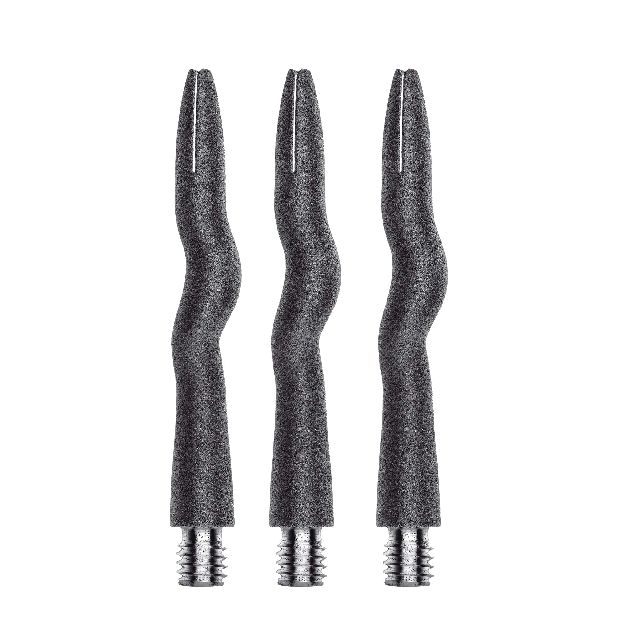 Caliburn Curly Dart Shafts - Aluminium - Sandblasted - Image 3
