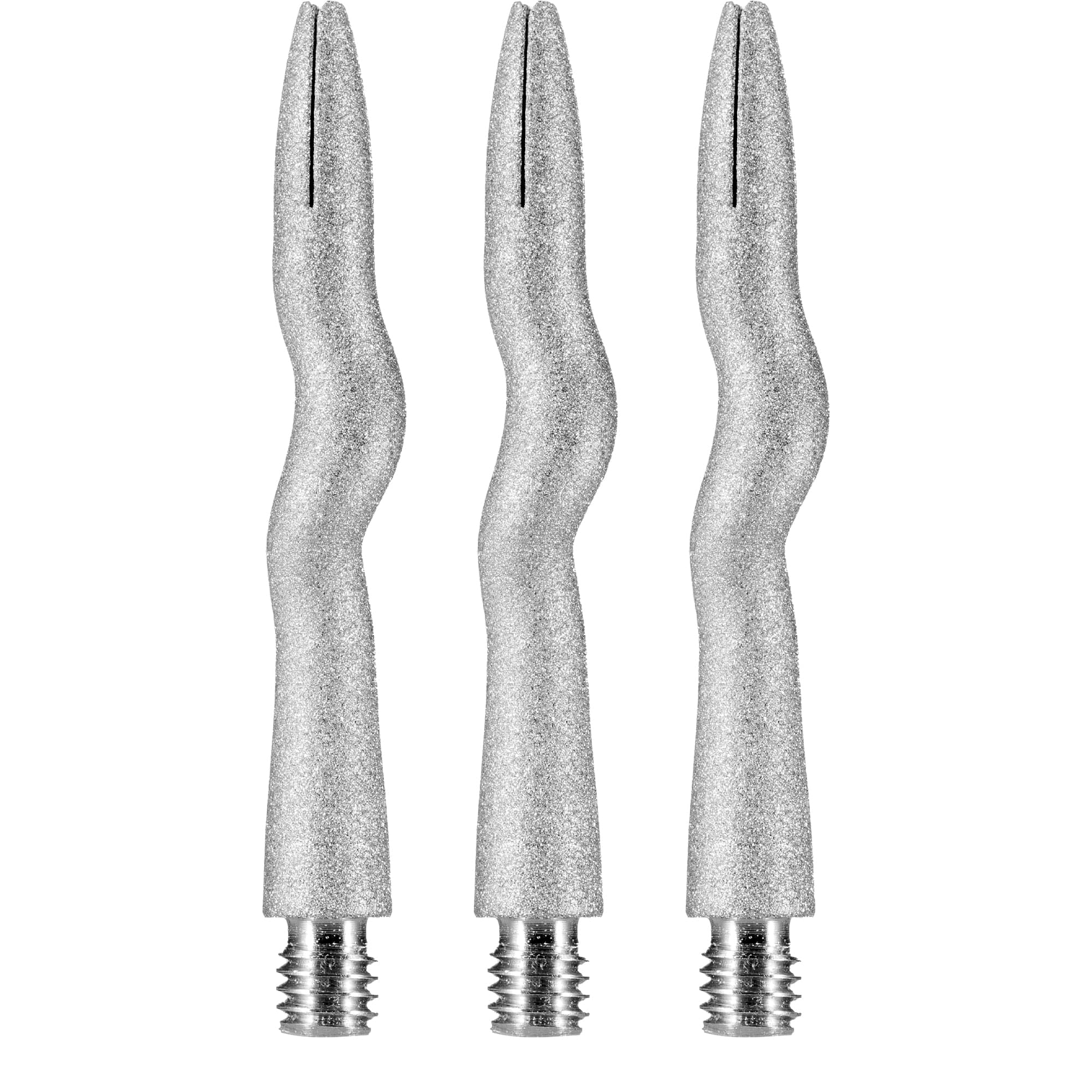 Caliburn Curly Dart Shafts - Aluminium - Sandblasted - Image 4