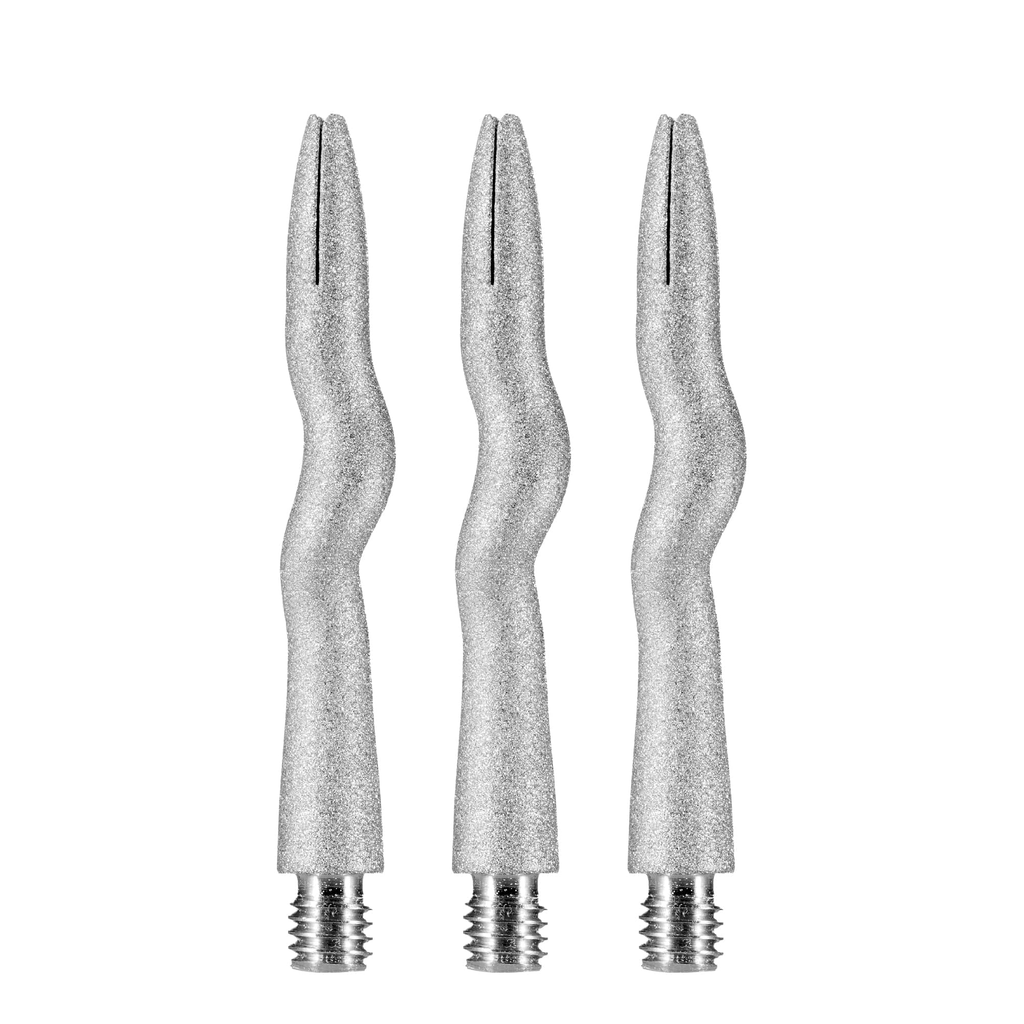 Caliburn Curly Dart Shafts - Aluminium - Sandblasted - Image 5