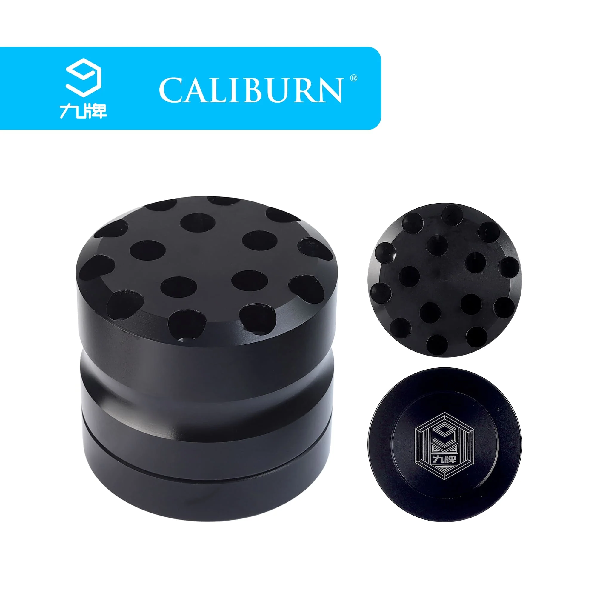 Caliburn Darts Display Stand - Unique Round Aluminium Design - Holds 5 Sets - Image 3