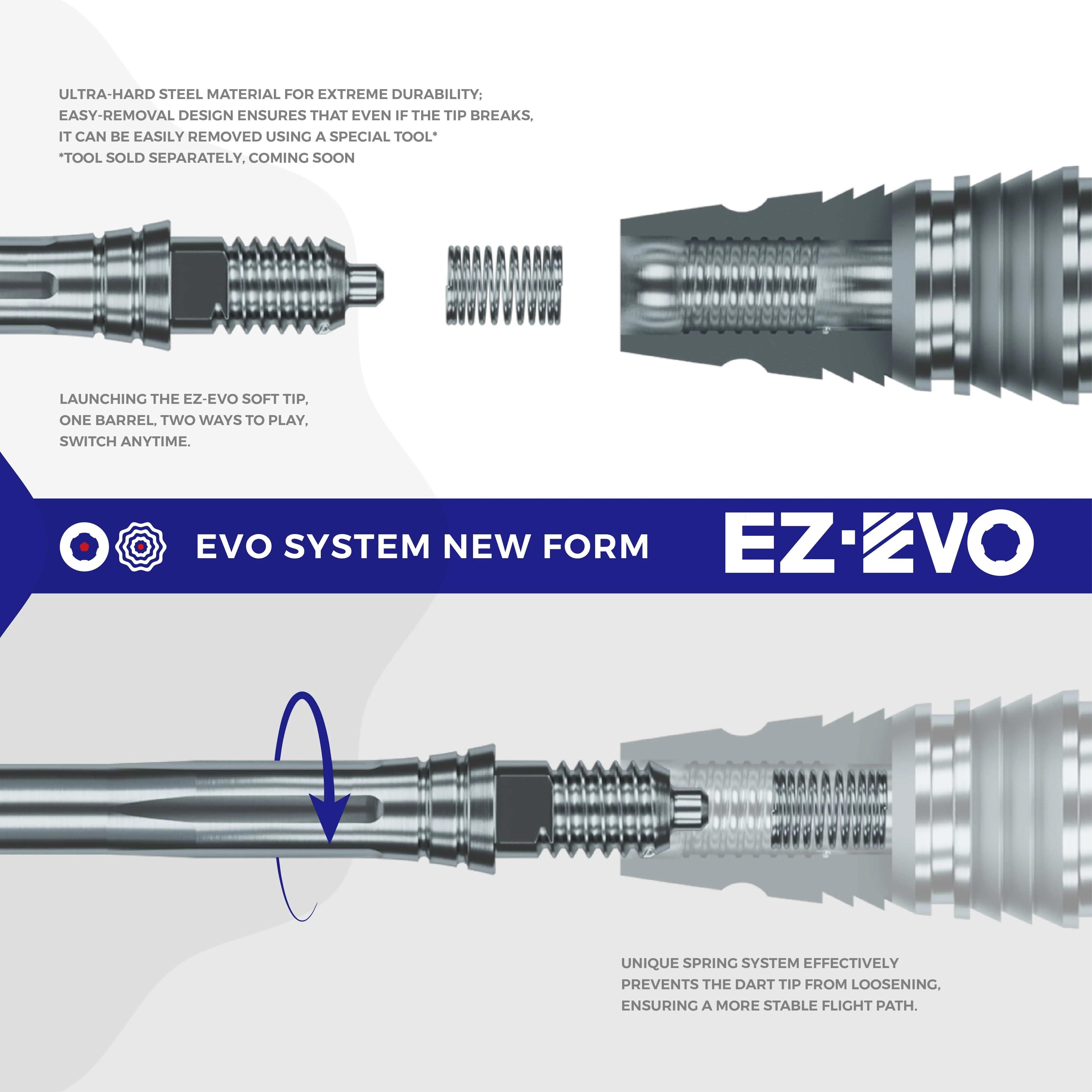 CALIBURN EZ-EVO Anti-Loosening Springs - 30pcs per bag - Image 2