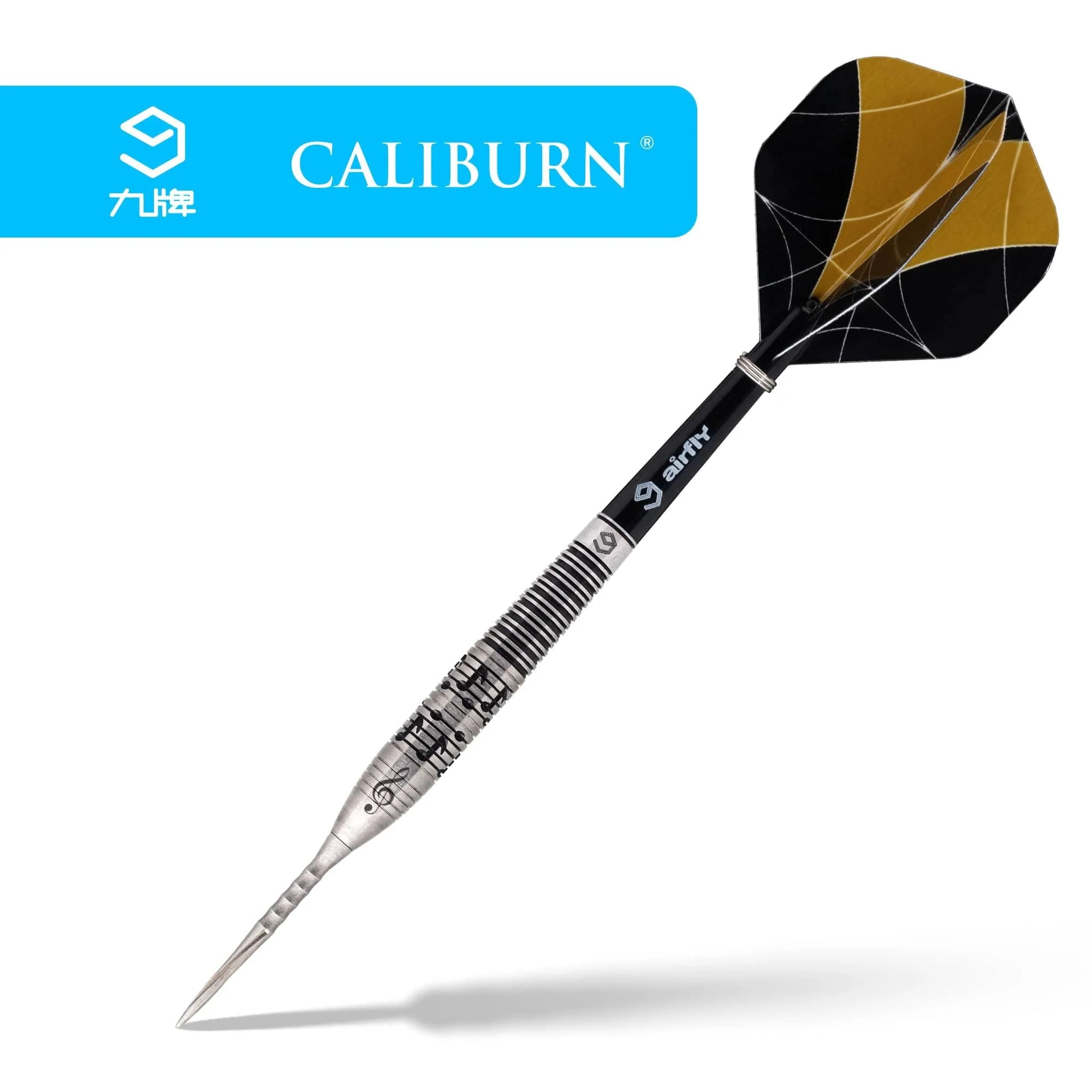 Caliburn Player Darts - Steel Tip - 90% - Black Rings - Melody - Image 6