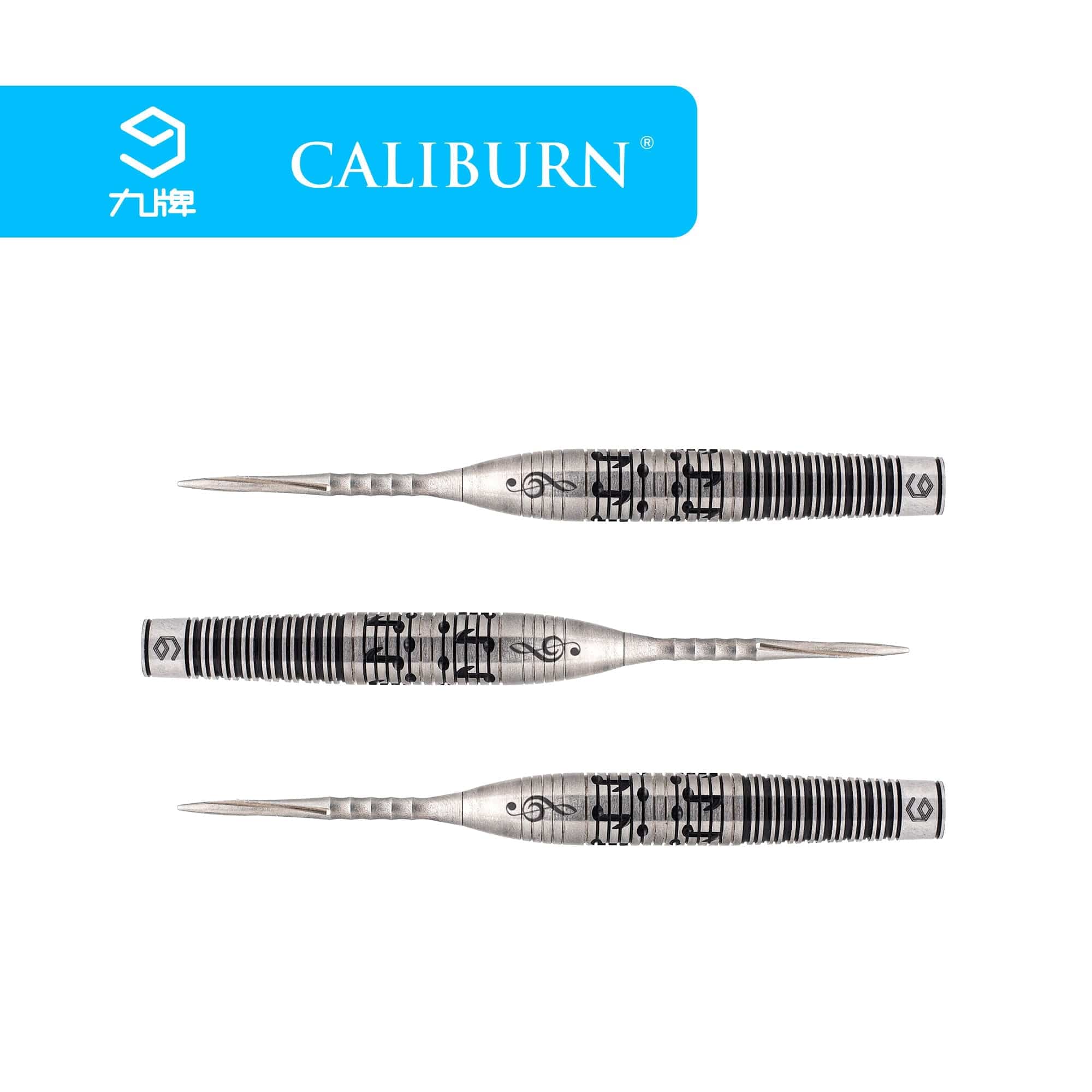 Caliburn Player Darts - Steel Tip - 90% - Black Rings - Melody - Image 7