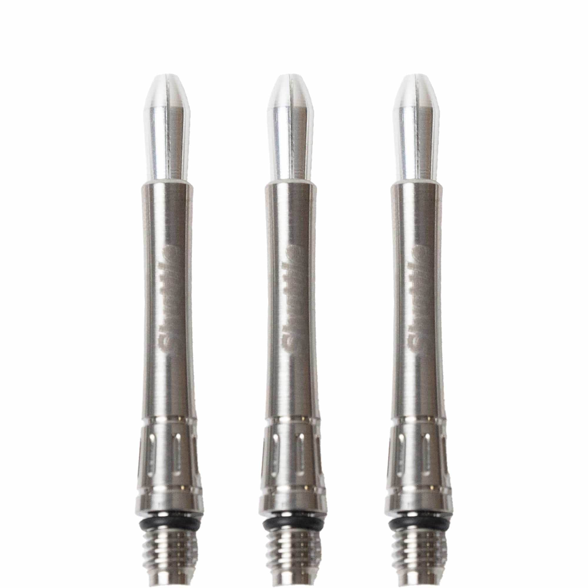 Caliburn Shuttle Titanium Dart Shafts - Metal Dart Stems - Silver - Image 3