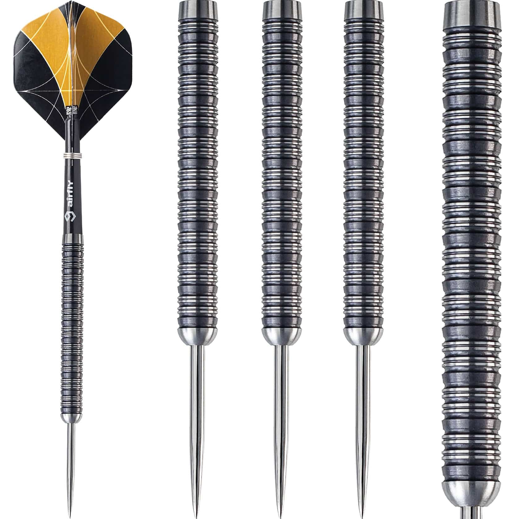 Caliburn Stallion Darts - Steel Tip - 90% - S3 - Black - Image 2