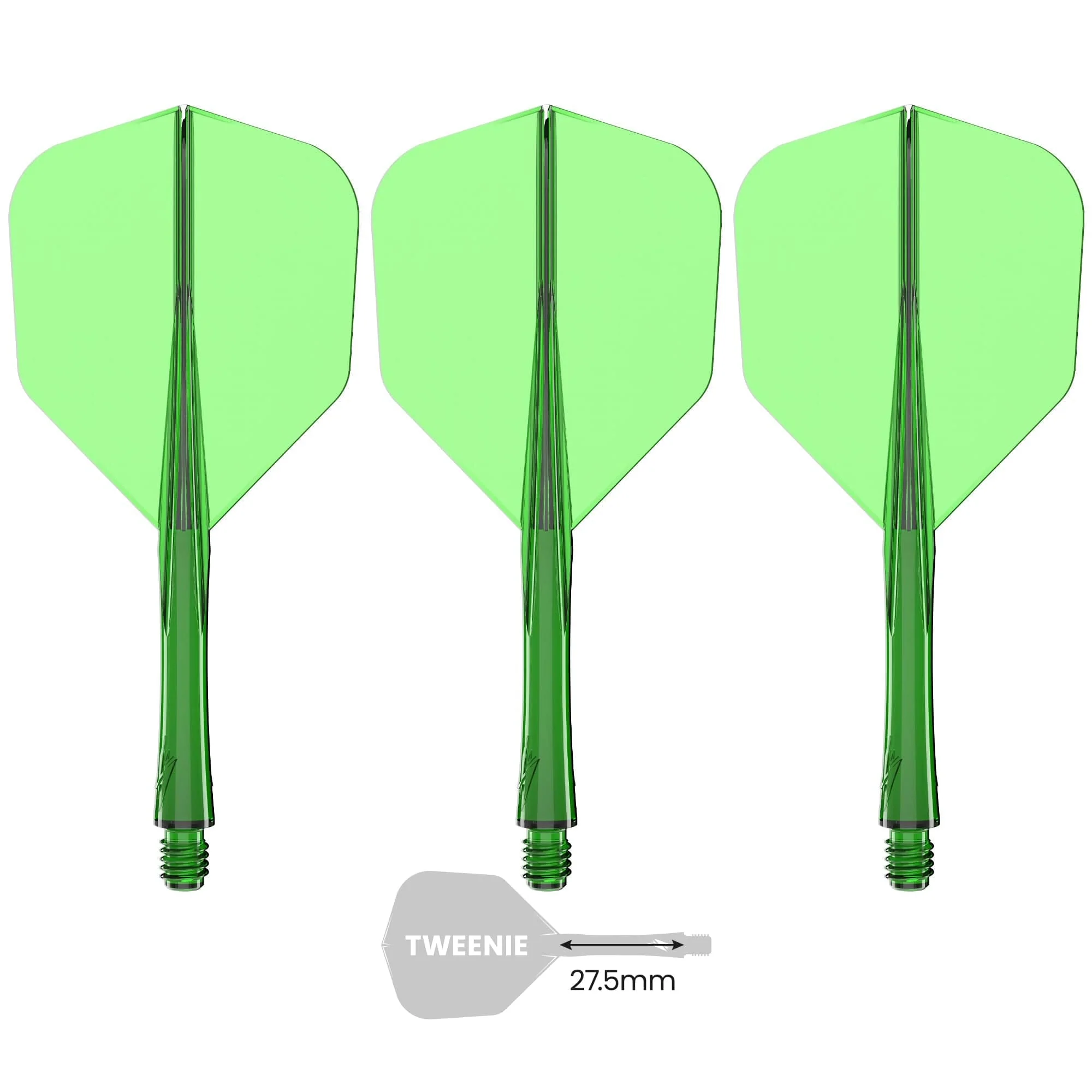 Caliburn SUP Flights - Moulded Flight & Shaft - Standard No6 - Image 19