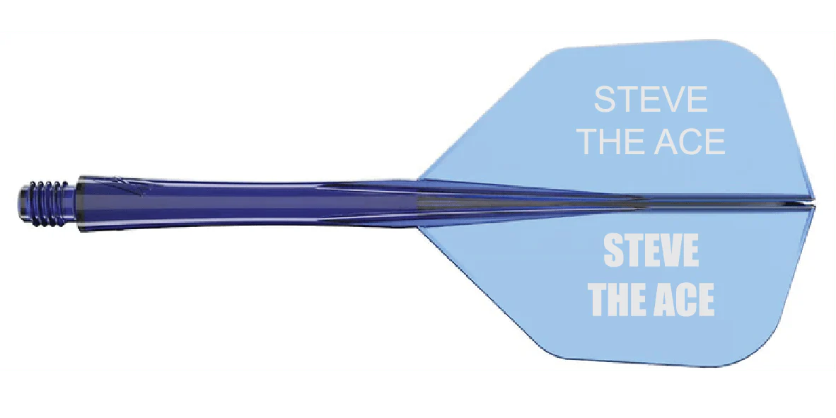 Caliburn SUP Flights - Moulded Flight & Shaft - Standard No6 - Image 23