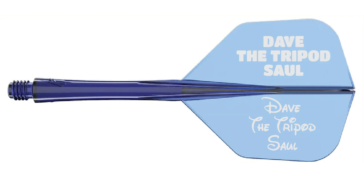 Caliburn SUP Flights - Moulded Flight & Shaft - Standard No6 - Image 25