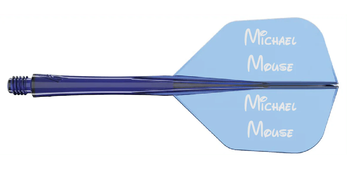 Caliburn SUP Flights - Moulded Flight & Shaft - Standard No6 - Image 26