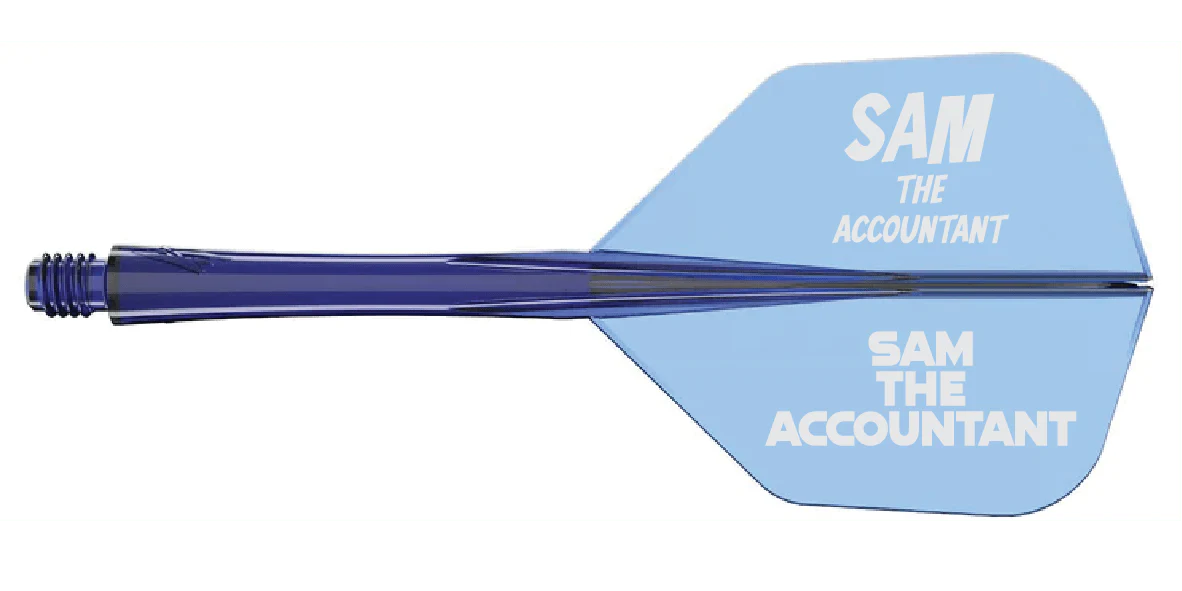 Caliburn SUP Flights - Moulded Flight & Shaft - Standard No6 - Image 28