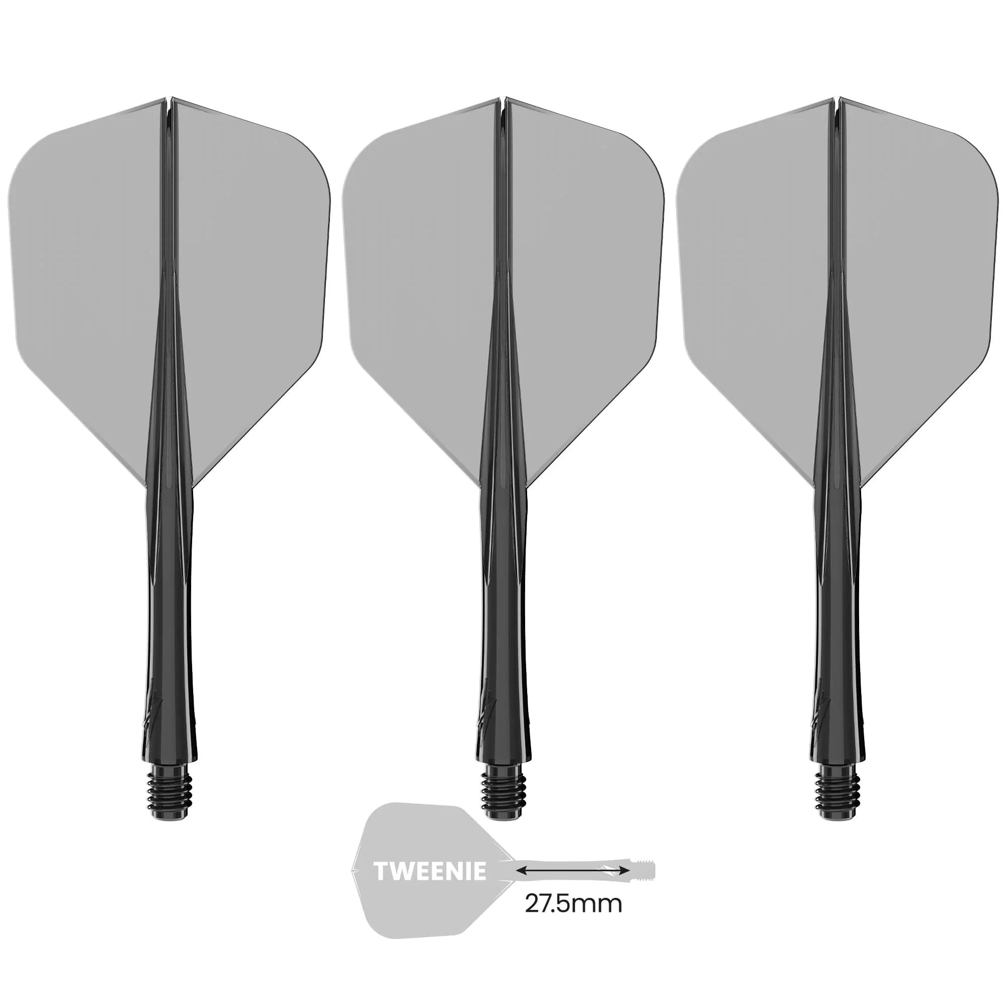 Caliburn SUP Flights - Moulded Flight & Shaft - Standard No6 - Image 4