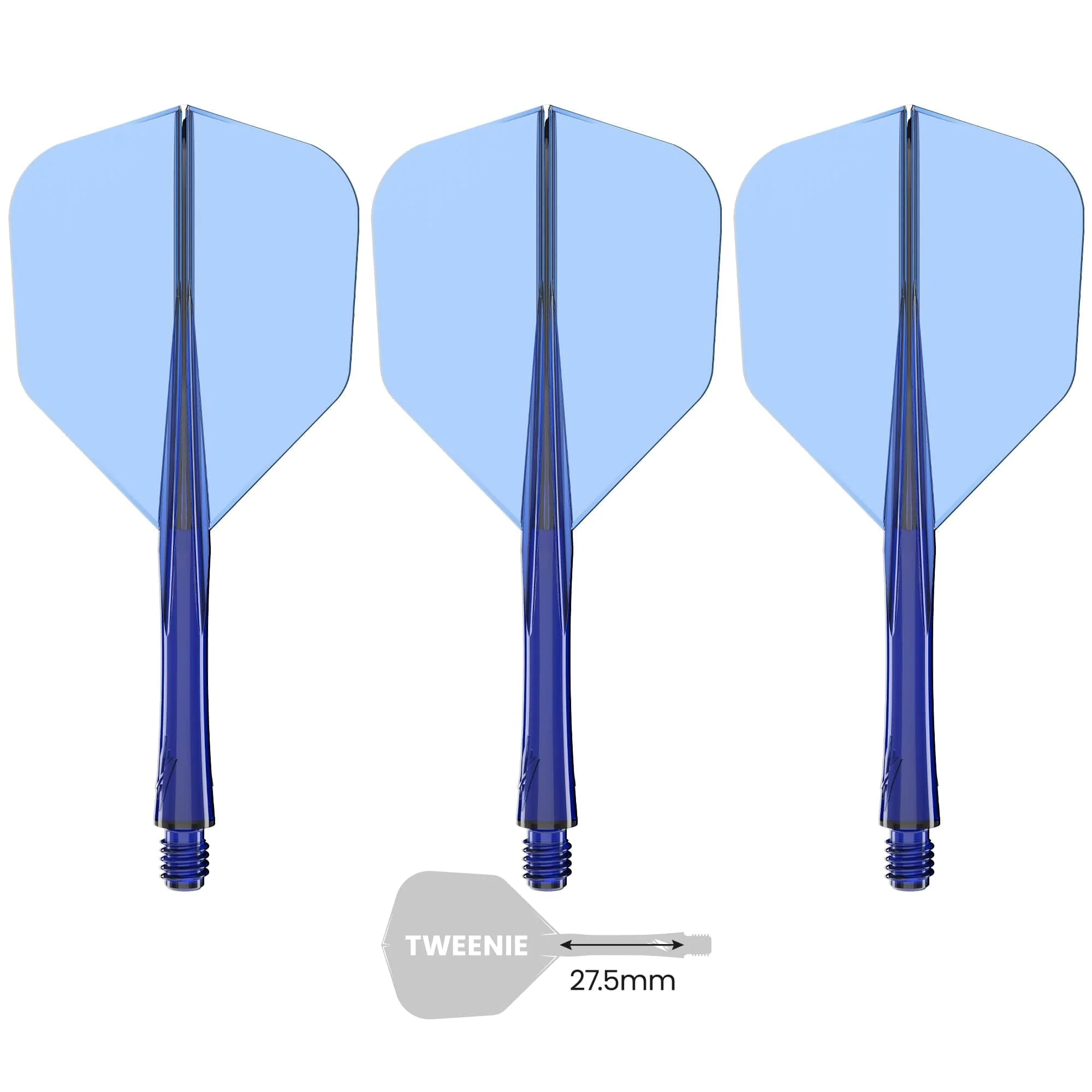 Caliburn SUP Flights - Moulded Flight & Shaft - Standard No6 - Image 7