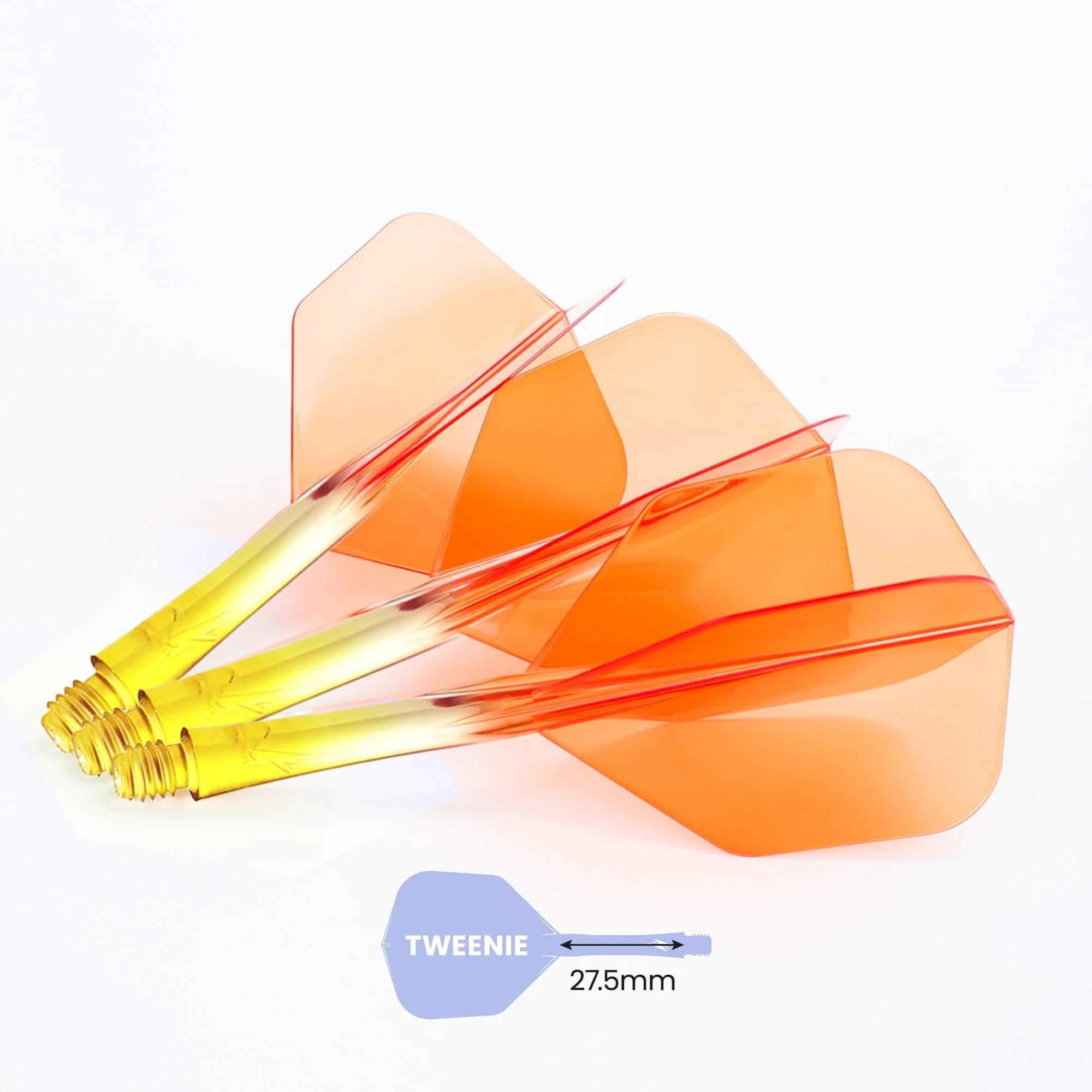Caliburn SUP Flights - Moulded Flight & Shaft - Standard No6 - Two Tone - Image 13